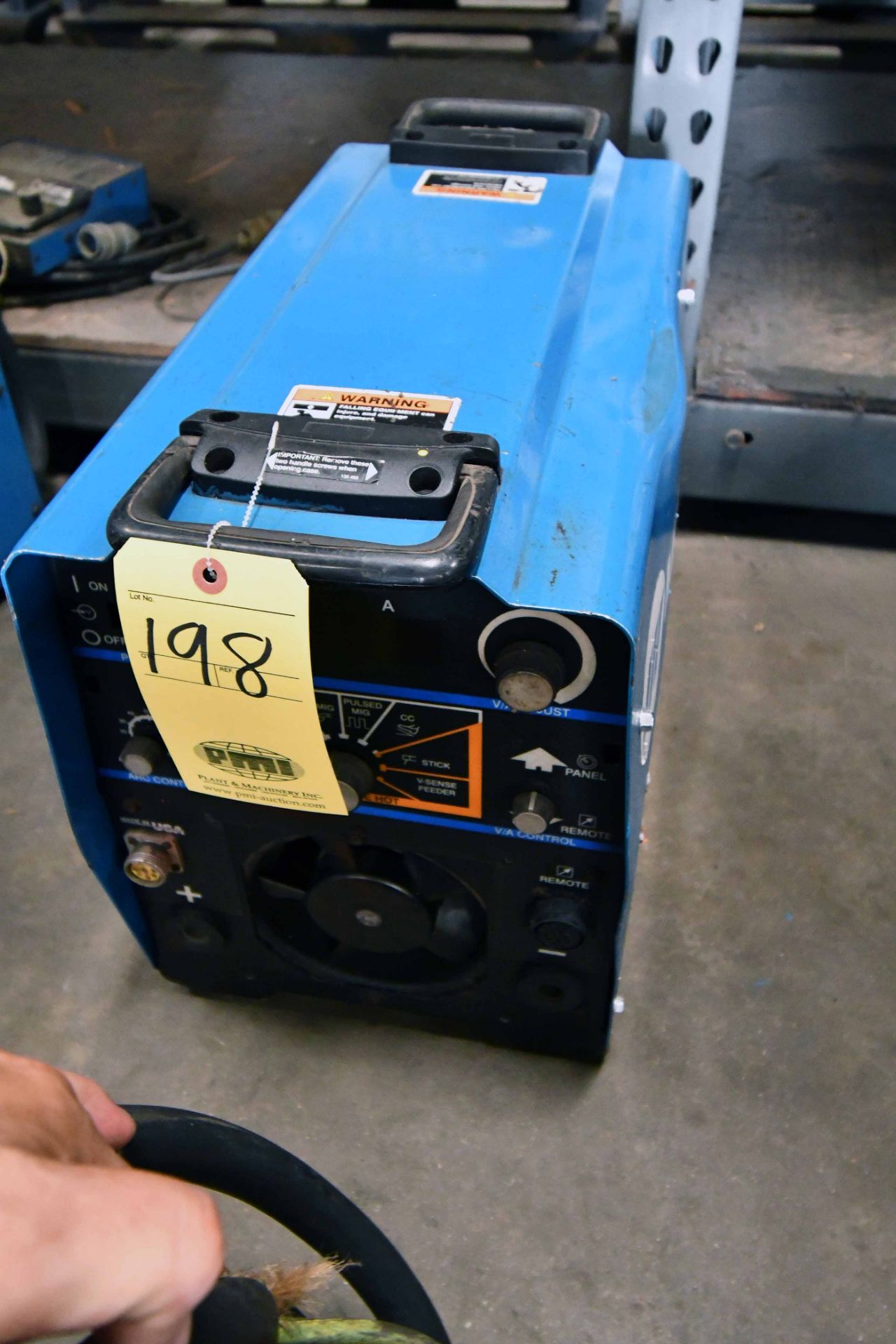 WELDING POWER SOURCE, MILLER XMT 304 CC/CV, new 1998, 32 v., 300 amp @ 60% duty cycle, S/N