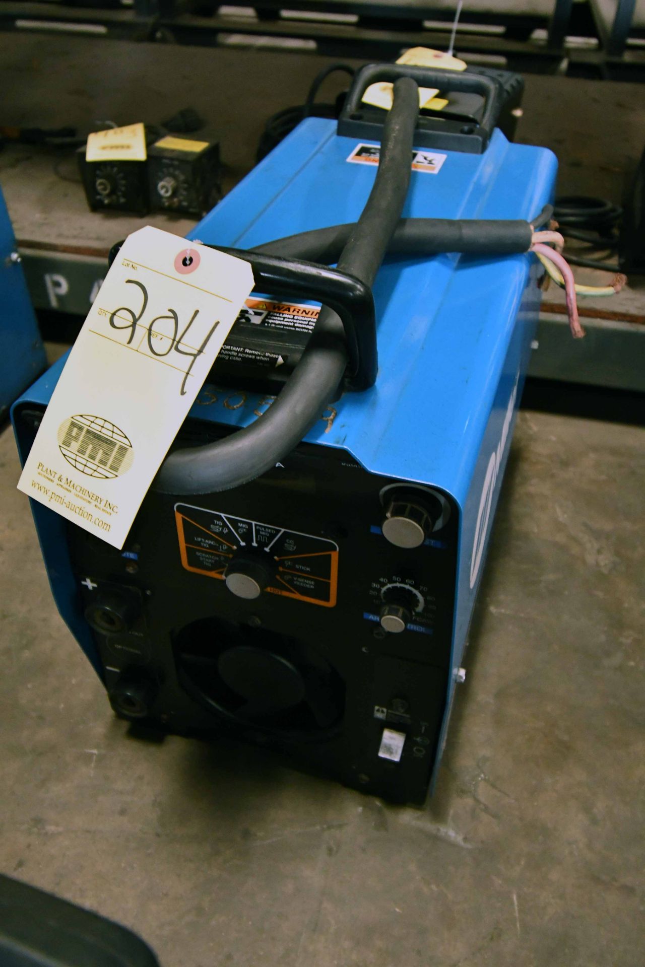 WELDING POWER SOURCE, MILLER XMT 304 CC/CV, new 2013, 32 v., 300 amp @ 60% duty cycle, S/N