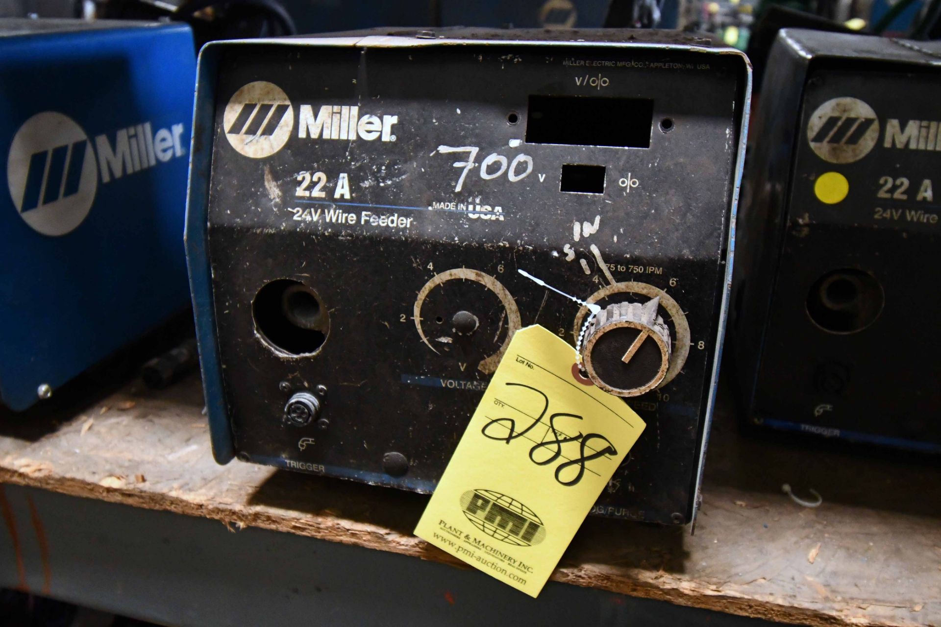 WIRE FEEDER, MILLER 22A, 24 v., new 2007, S/N LH030251W