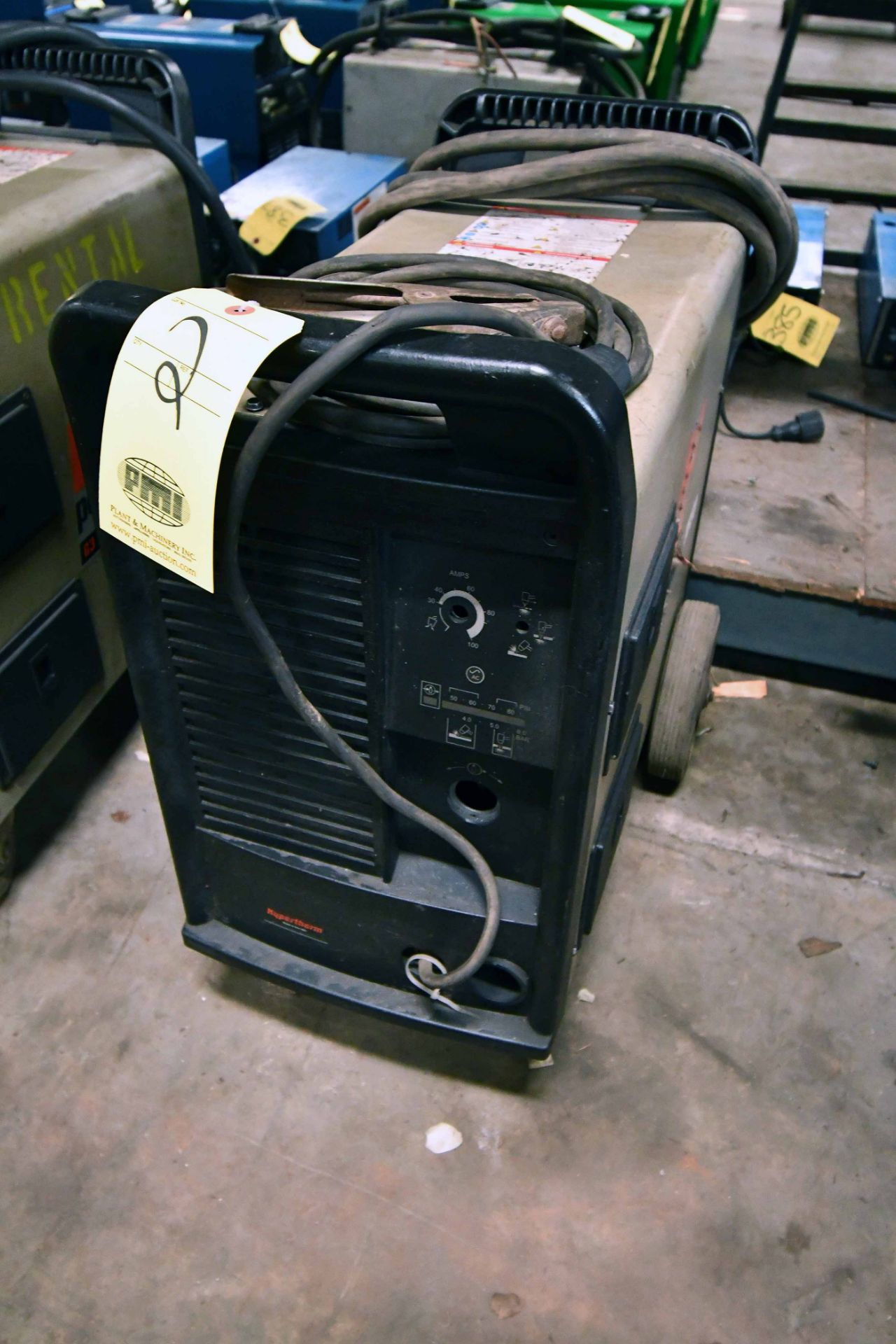 PLASMA CUTTER, HYPERTHERM POWERMAX 1650 G3 SERIES, S/N 1650-012471 (Note: in need of repair)