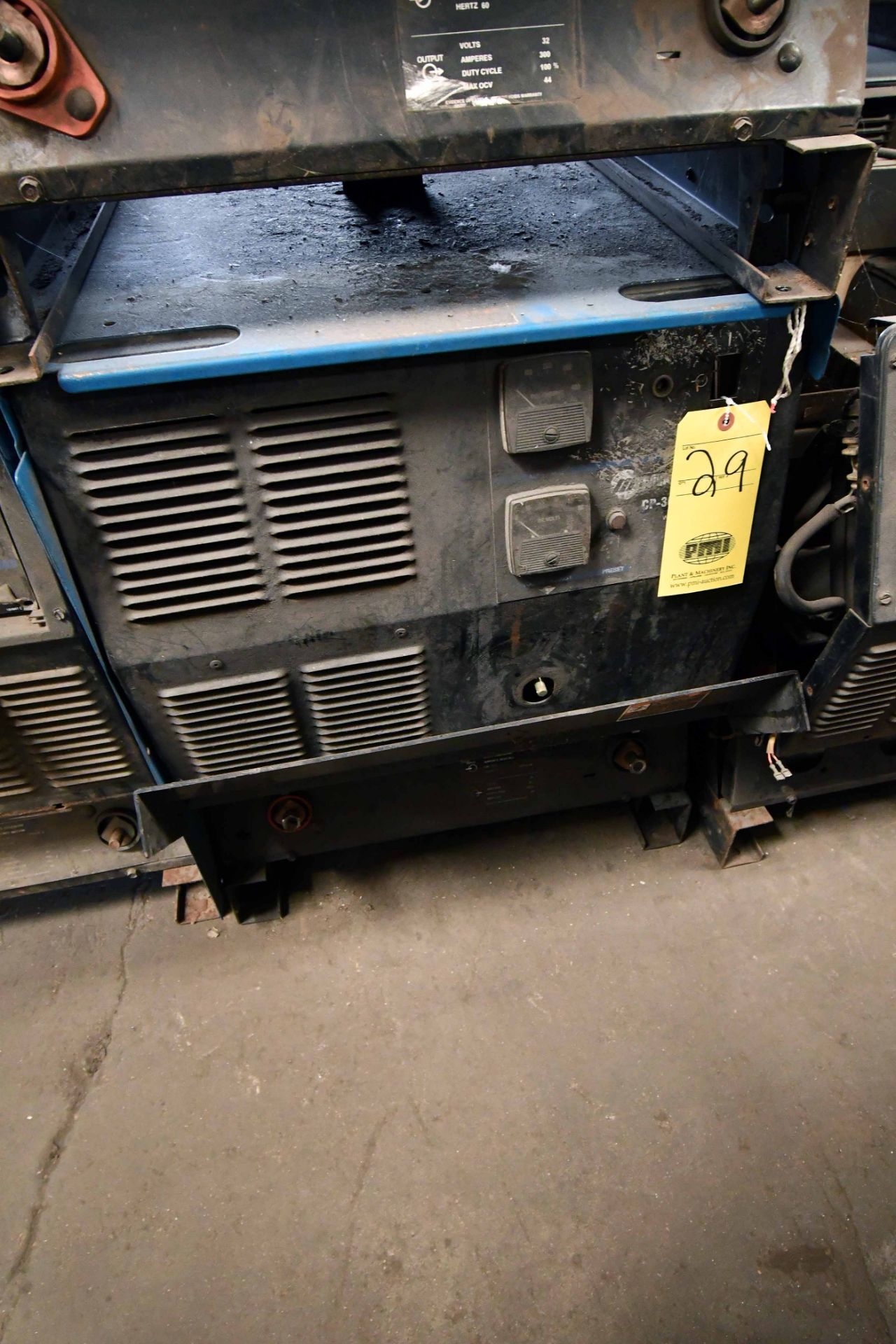 WELDING POWER SOURCE, MILLER CP-302, new 2006, 460 v., 16.5 amp @ 100% duty cycle, S/N L9040847C (