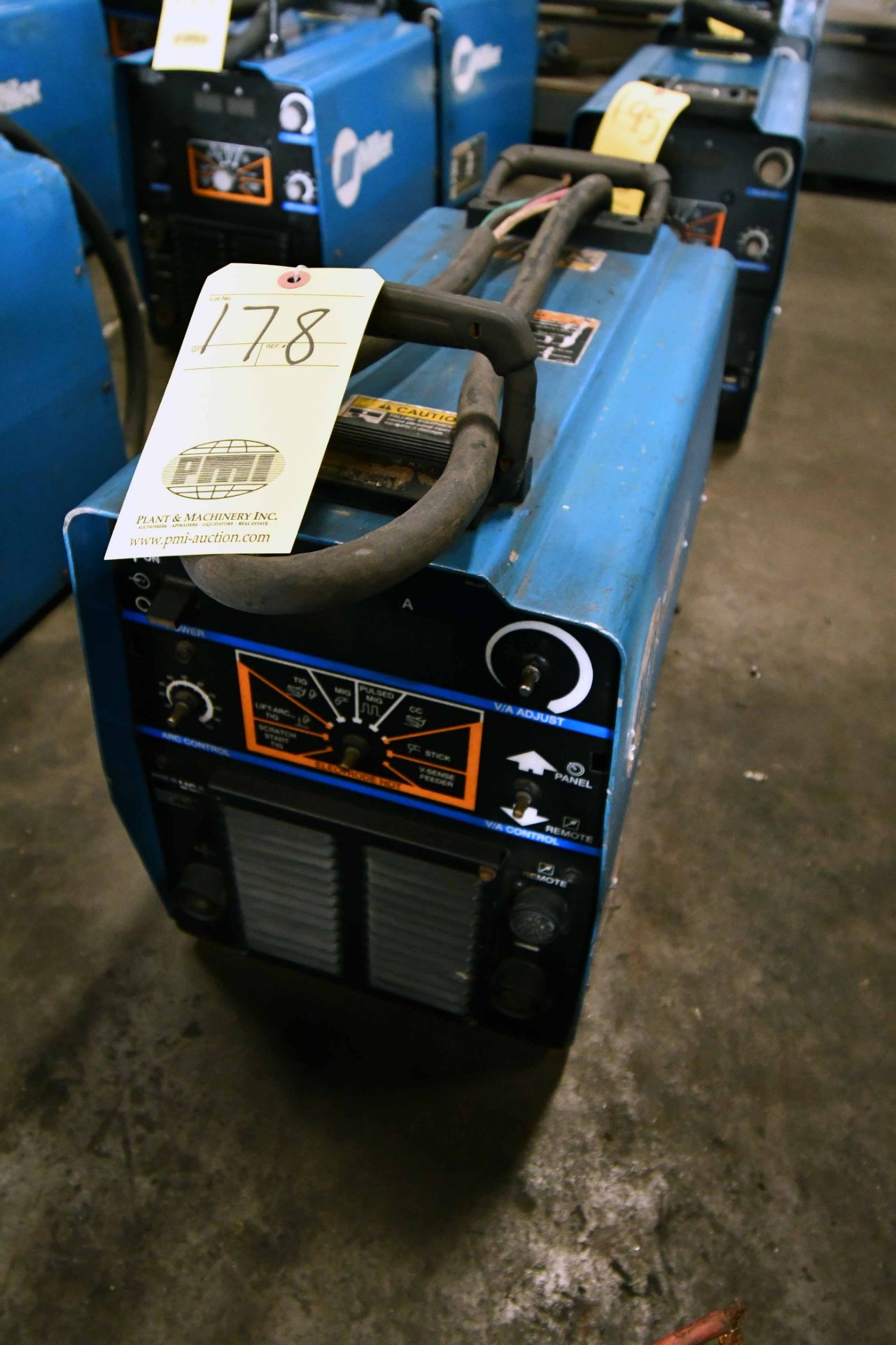 WELDING POWER SOURCE, MILLER XMT 304 CC/CV, new 2000, 32 v., 300 amp @ 60% duty cycle, S/N LA050825