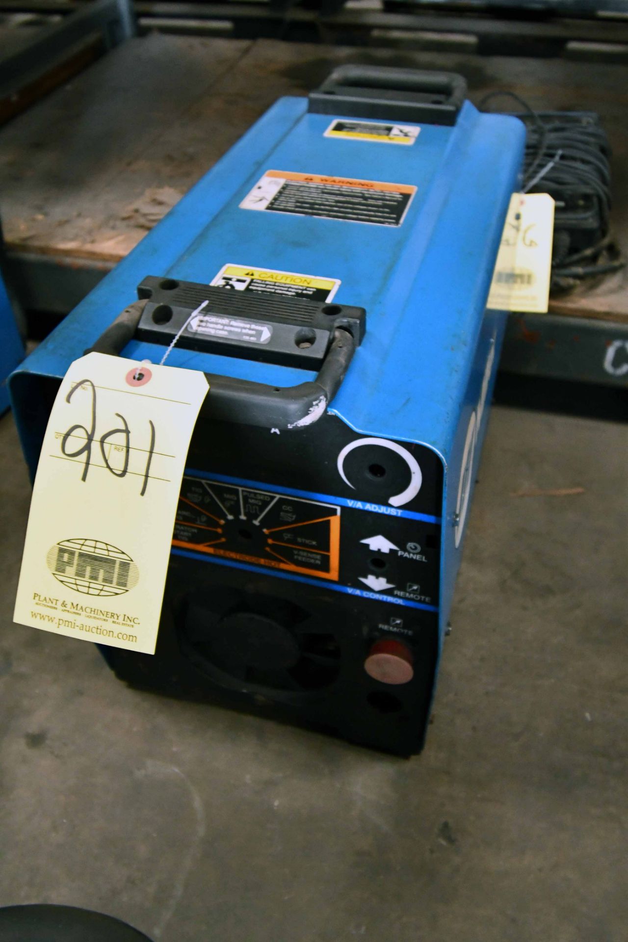 WELDING POWER SOURCE, MILLER XMT 304 CC/CV, new 2003, 32 v., 300 amp @ 60% duty cycle, S/N LC269703