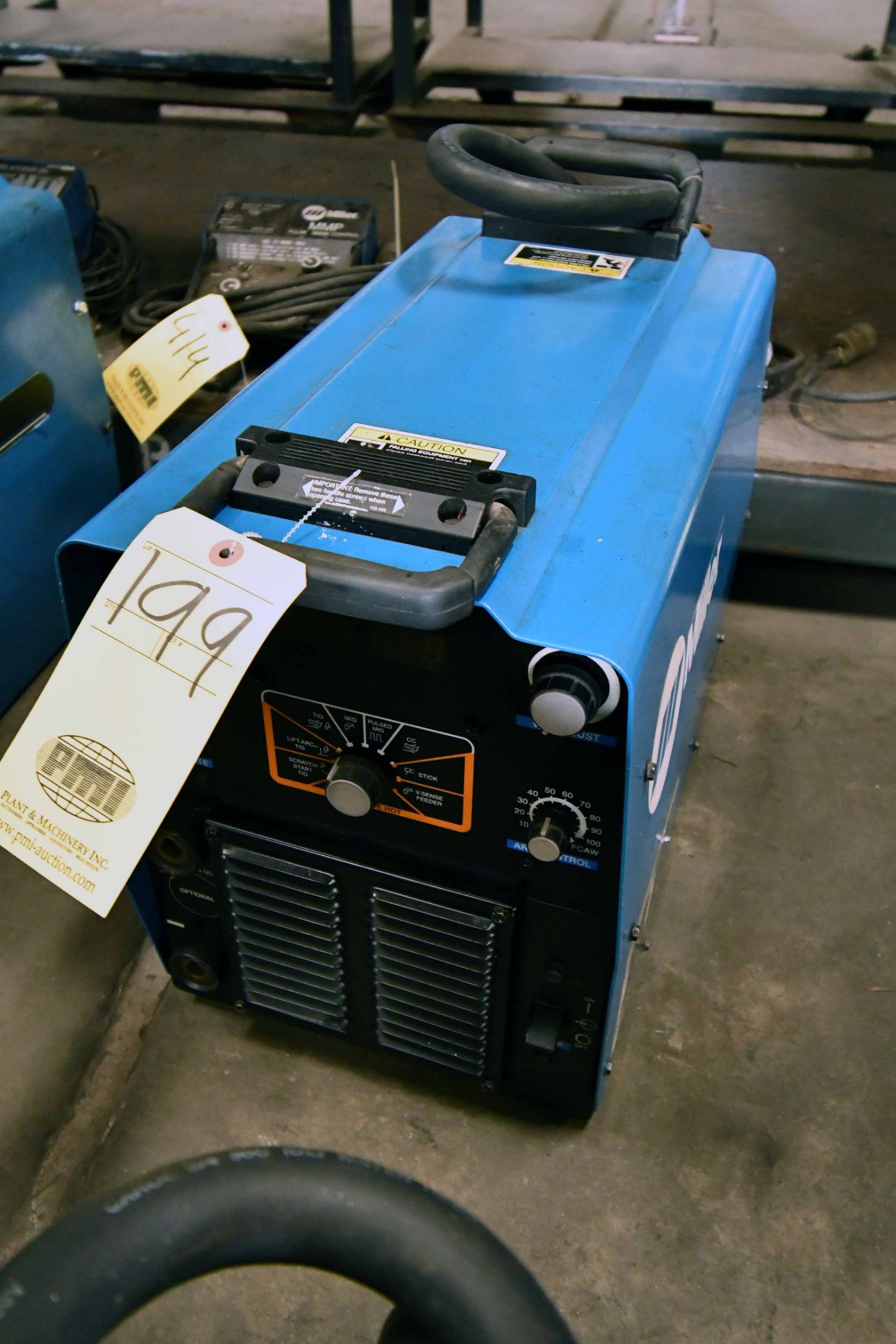 WELDING POWER SOURCE, MILLER XMT 304 CC/CV, new 2009, 32 v., 300 amp @ 60% duty cycle, S/N