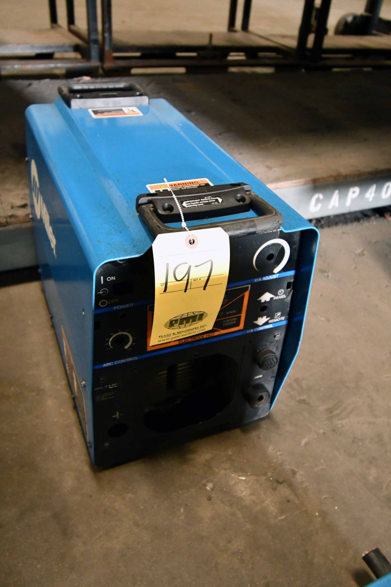 WELDING POWER SOURCE, MILLER XMT 304 CC/CV, new 1999, 32 v., 300 amp @ 60% duty cycle, S/N