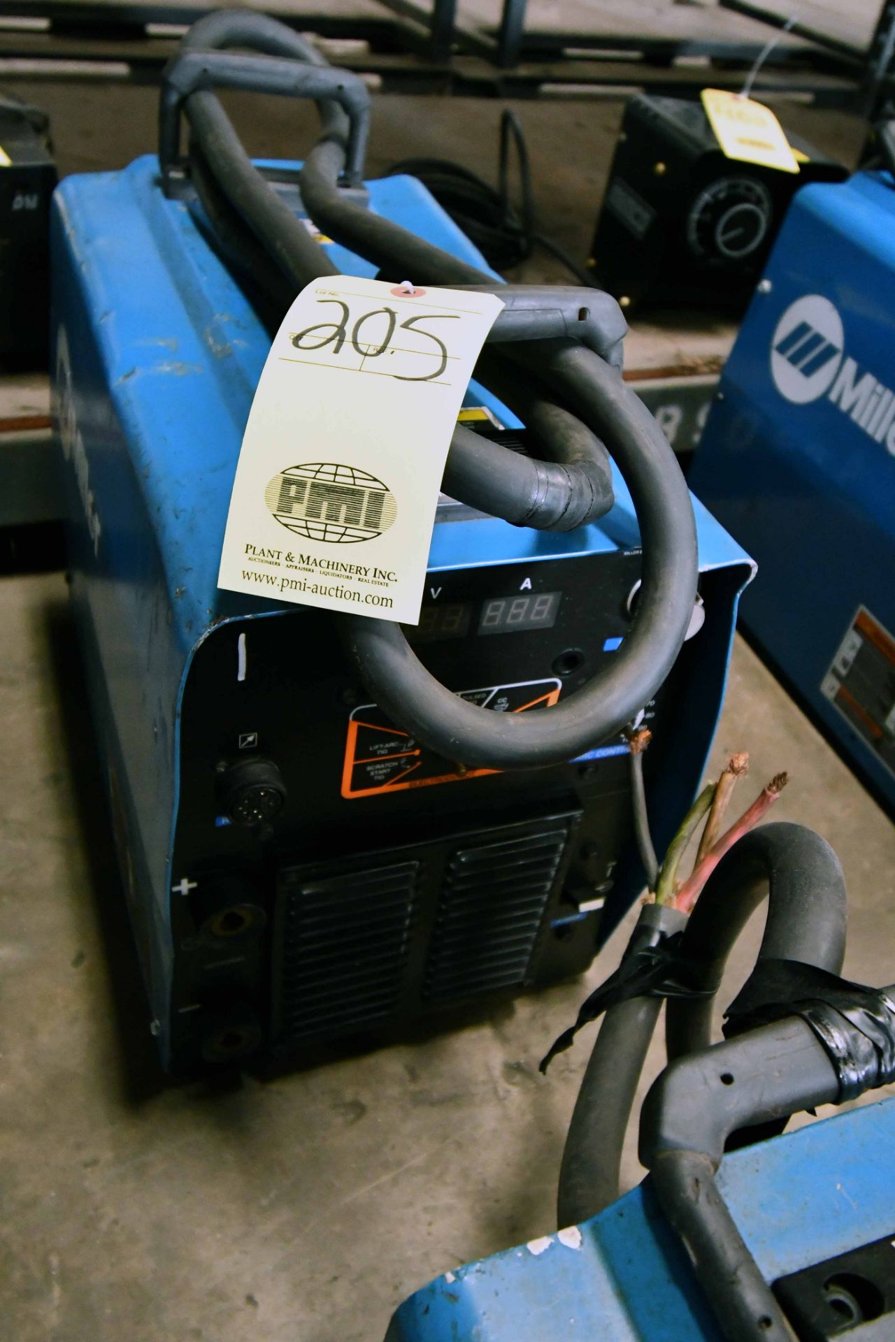 WELDING POWER SOURCE, MILLER XMT 304 CC/CV, new 2009, 32 v., 300 amp @ 60% duty cycle, S/N