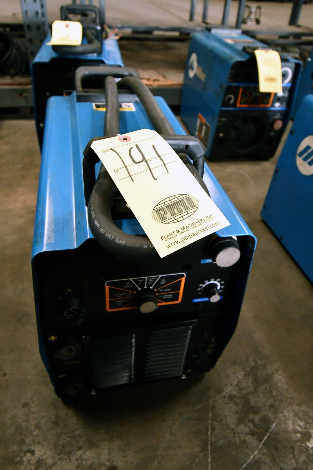 WELDING POWER SOURCE, MILLER XMT 304 CC/CV, new 2008, 32 v., 300 amp @ 60% duty cycle, S/N