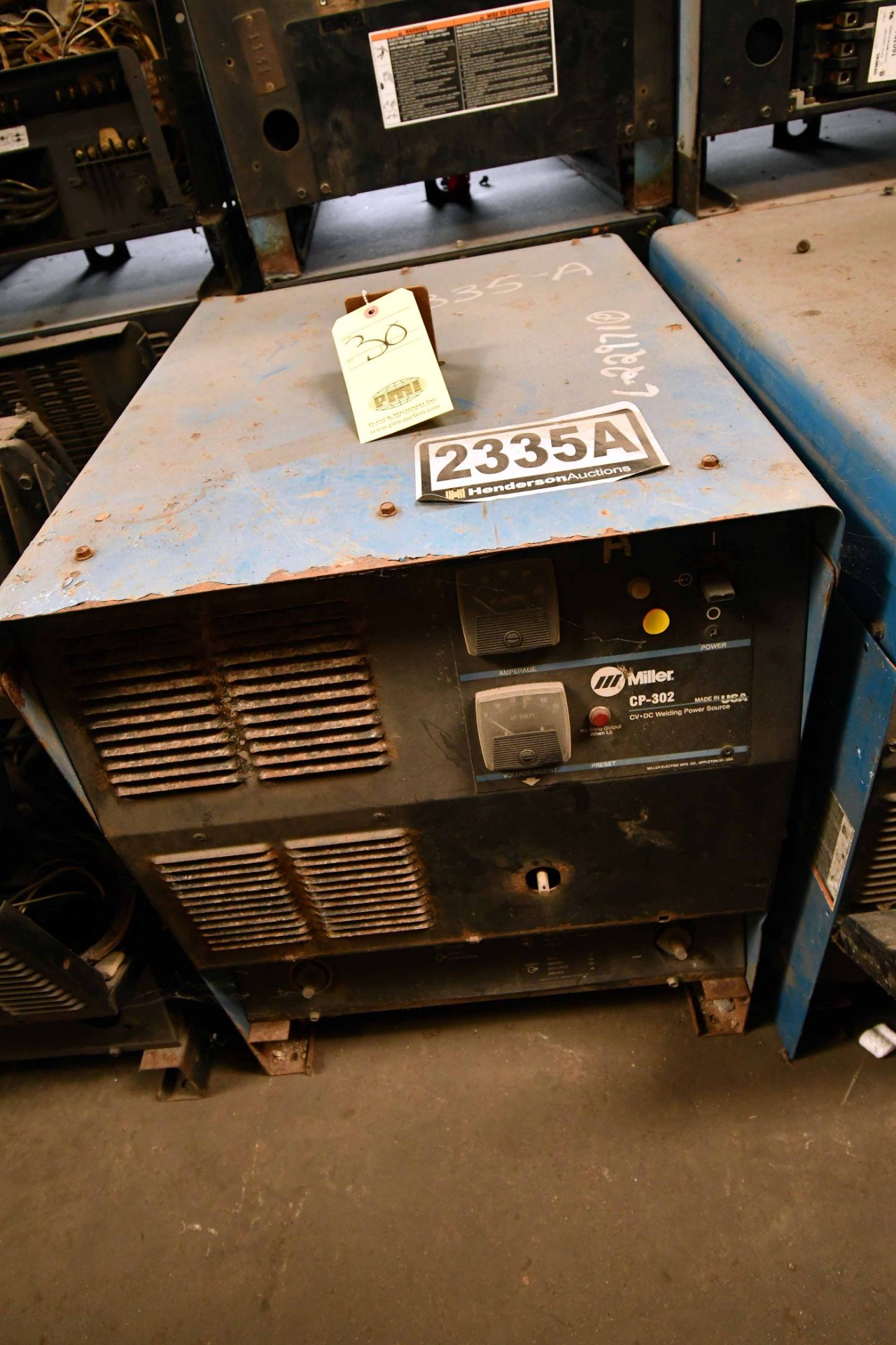 WELDING POWER SOURCE, MILLER CP-302, new 1997, 460 v., 16.5 amp @ 100% duty cycle, S/N KH445170 (