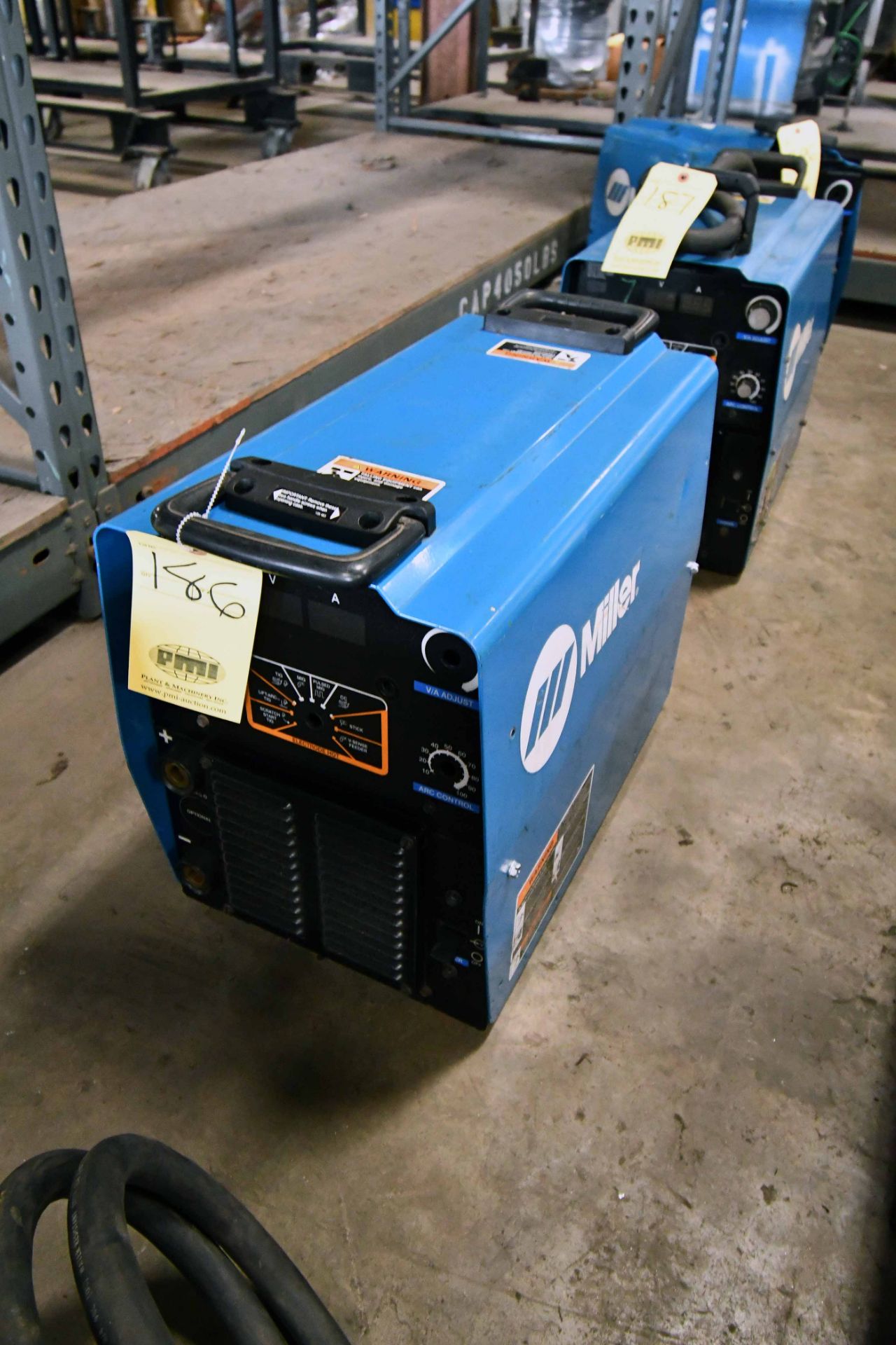 WELDING POWER SOURCE, MILLER XMT 304 CC/CV, new 2008, 32 v., 300 amp @ 60% duty cycle, S/N