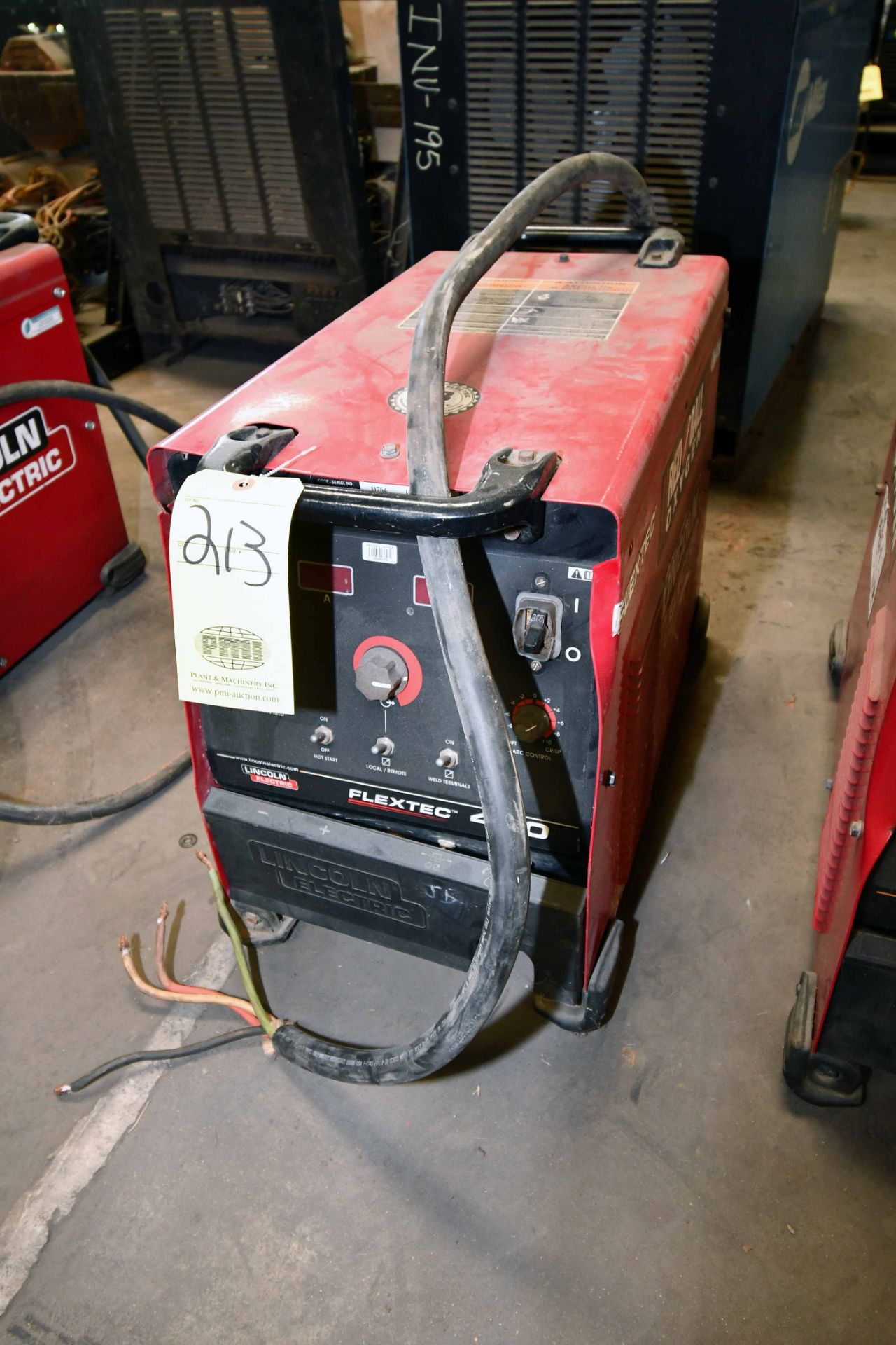 WELDING POWER SOURCE, LINCOLN FLEXTEC 450, new 2013, 34 v., 400 amp @ 100% duty cycle, S/N