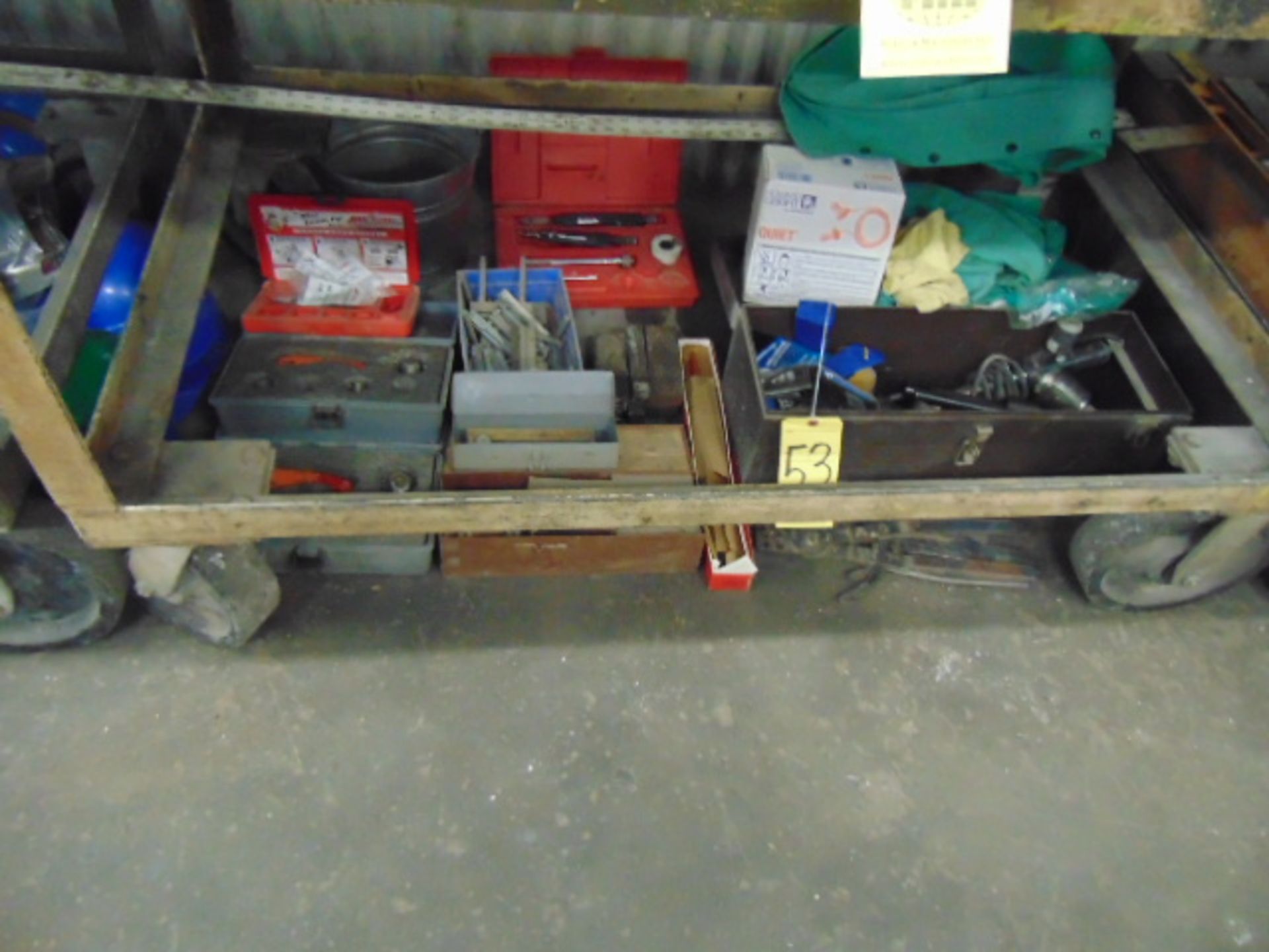 LOT OF HAND TOOLS & MISC., assorted (under four carts) - Image 3 of 4