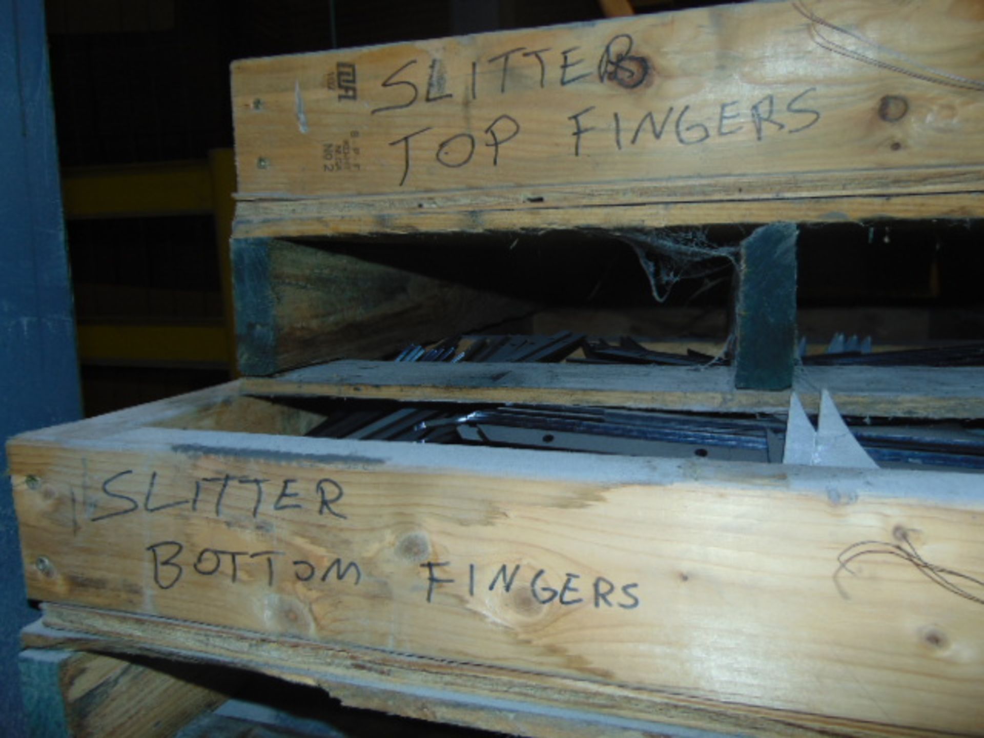LOT OF SLITTER PARTS, assorted (on five pallets) - Image 5 of 7