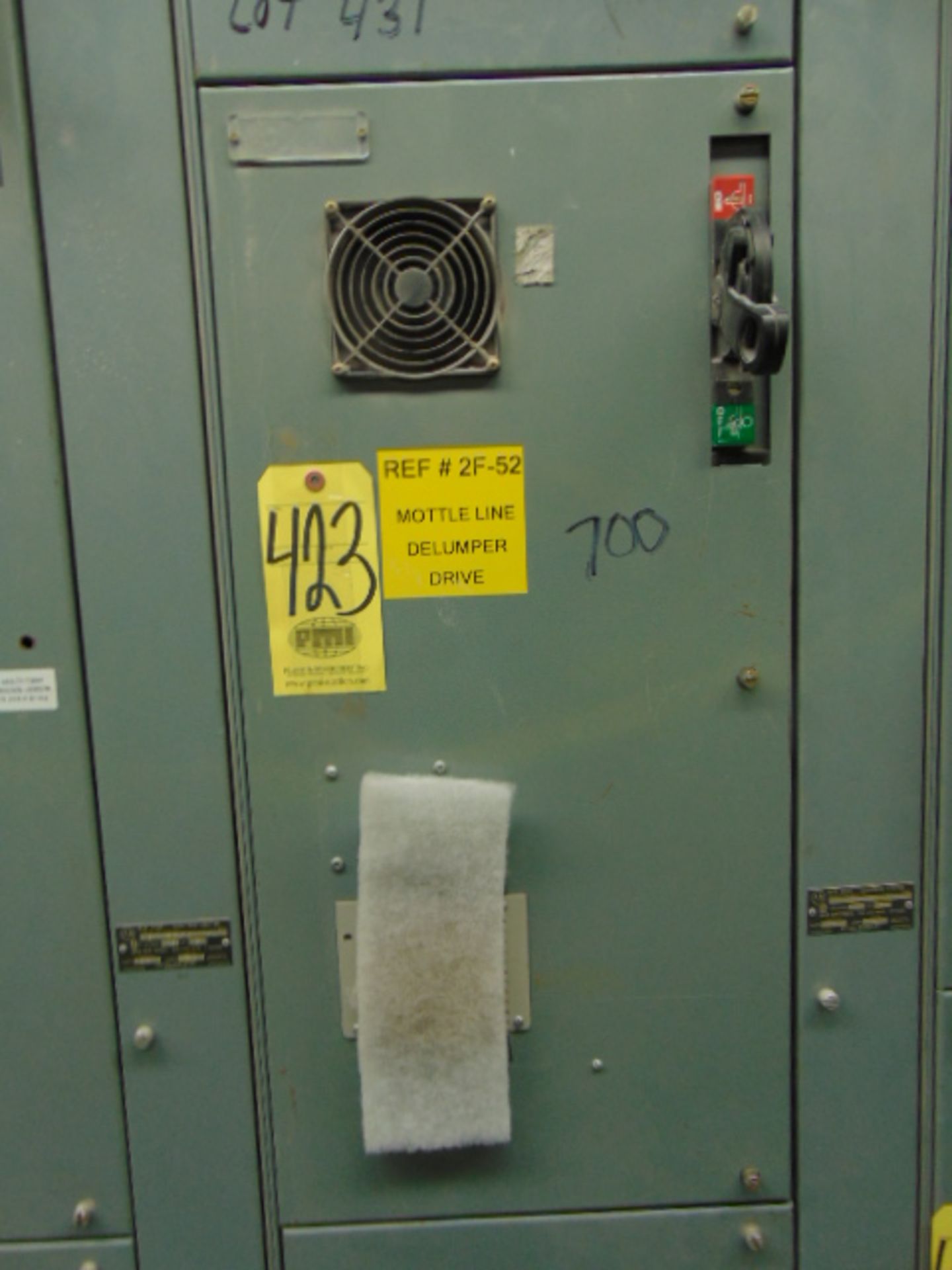 AC VARIABLE FREQUENCY DRIVE, ALLEN BRADLEY POWERFLEX MDL. 700 (located on 2nd floor) (Note: has been