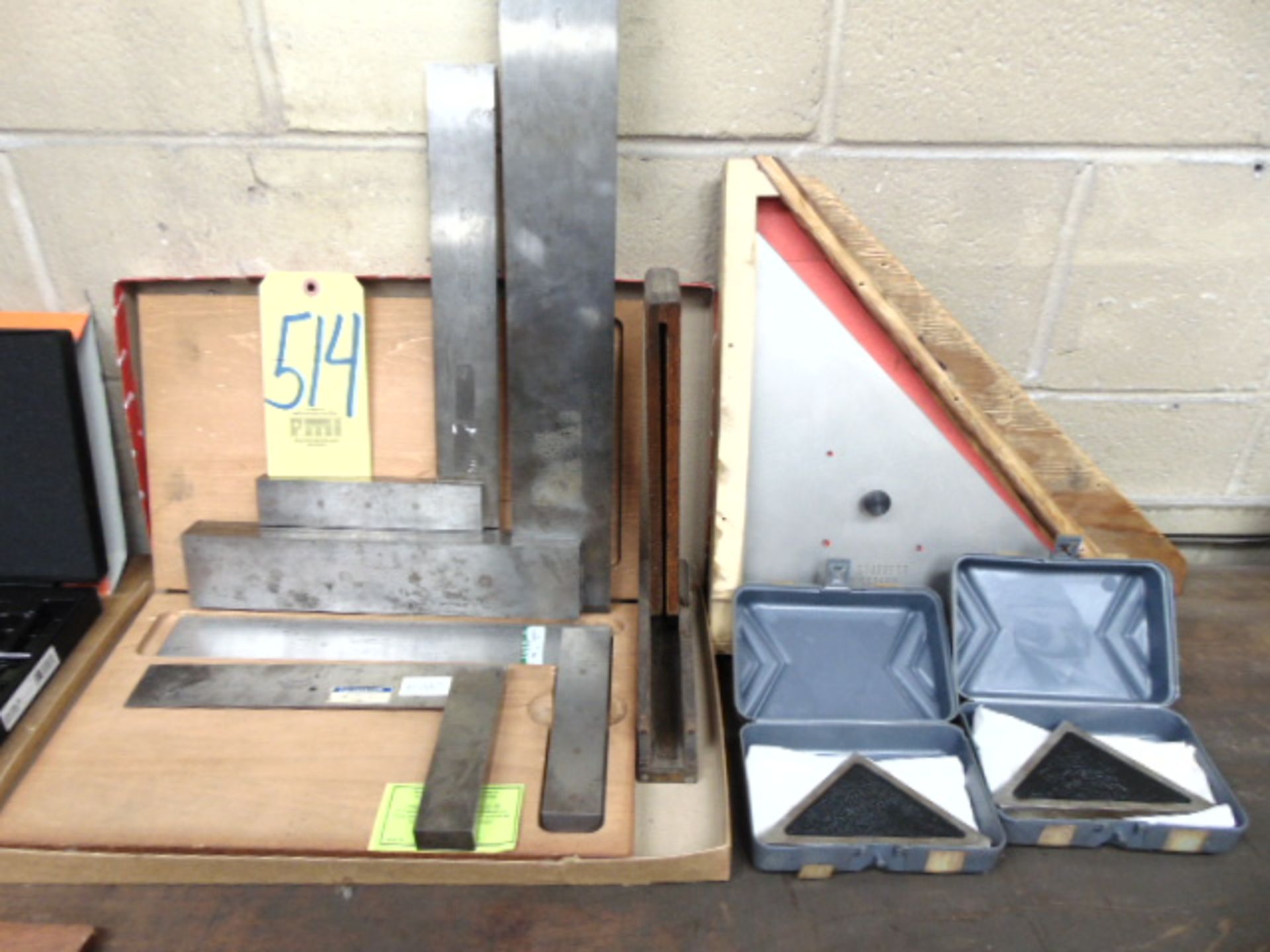LOT OF PRECISION SQUARES & ANGLES