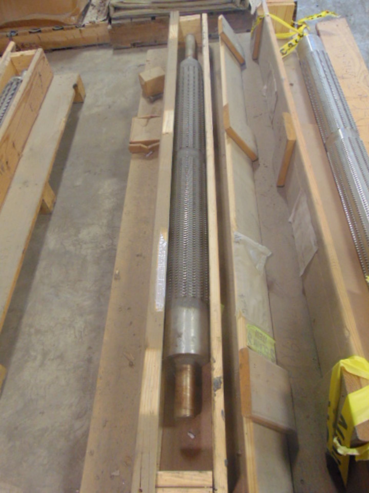 LOT OF CONVEYOR TAIL ROLLS (4), assorted (Located in bldg. 8) - Image 3 of 5