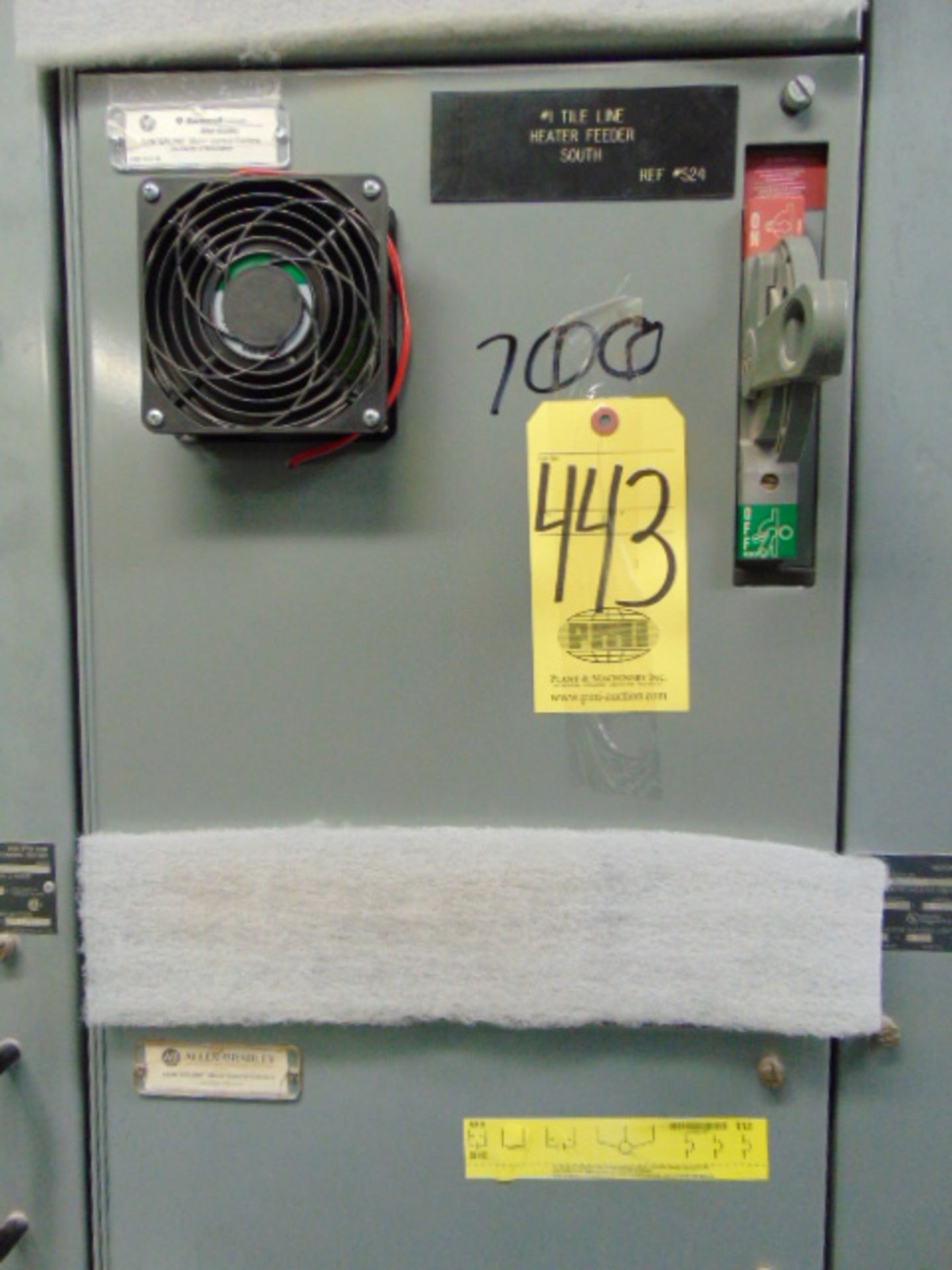 AC VARIABLE FREQUENCY DRIVE, ALLEN BRADLEY POWERFLEX MDL. 700 (located on 2nd floor) (Note: has been