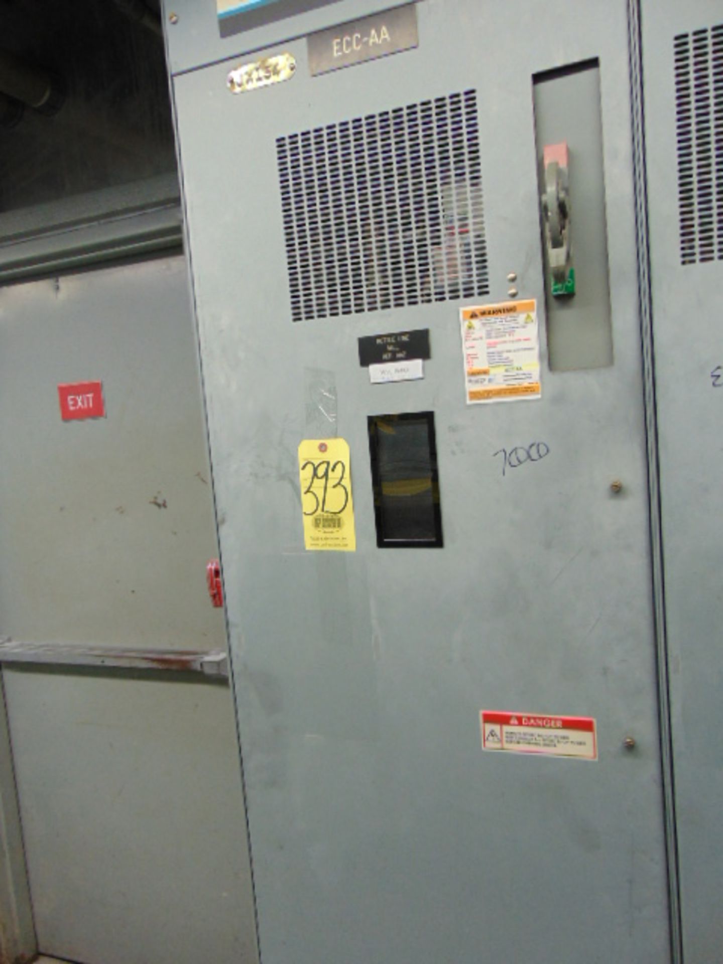 AC VARIABLE FREQUENCY DRIVE, ALLEN BRADLEY POWERFLEX MDL. 700 (Note: has been disconnected by