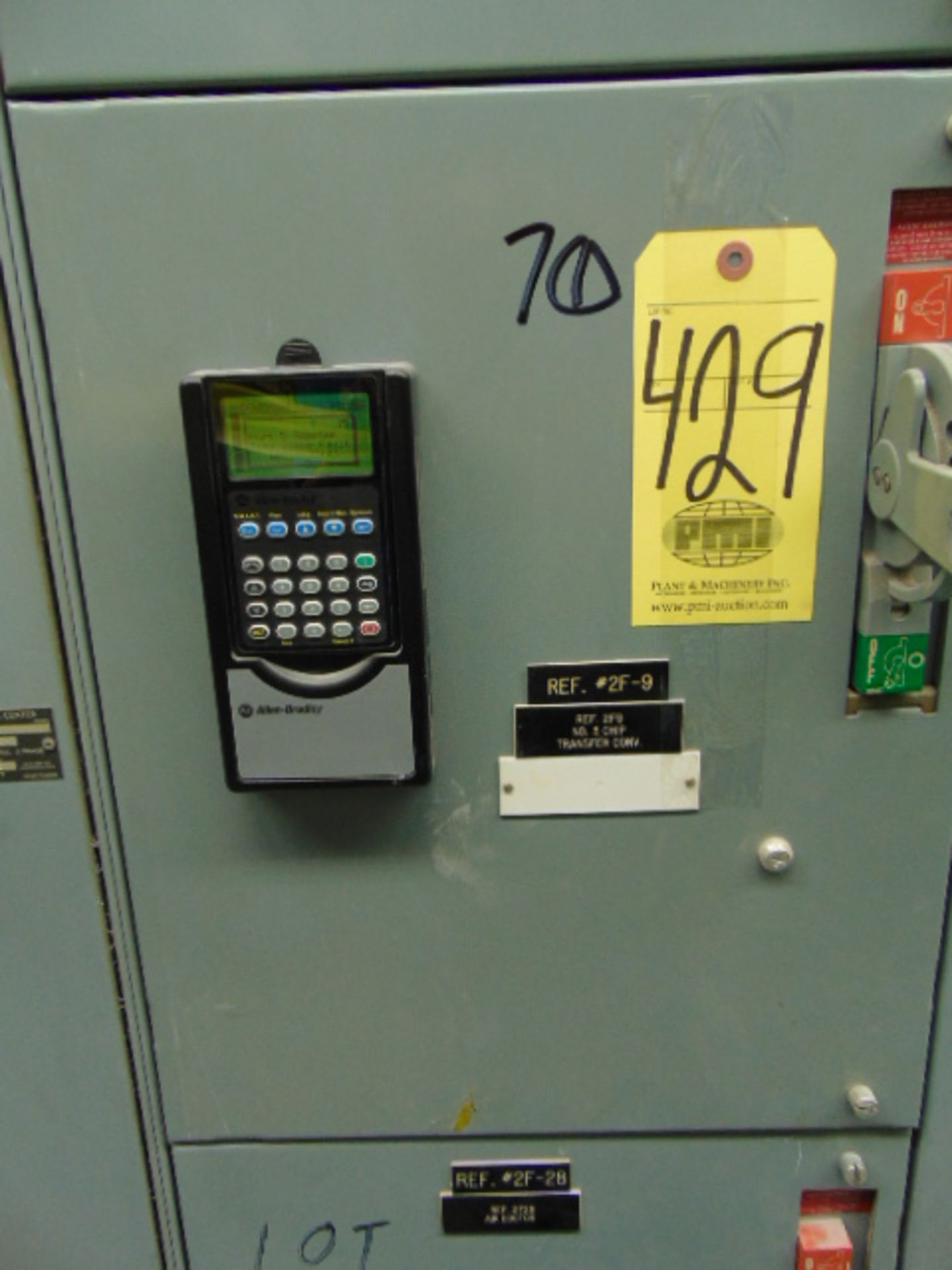 AC VARIABLE FREQUENCY DRIVE, ALLEN BRADLEY POWERFLEX MDL. 70 (located on 2nd floor) (Note: has