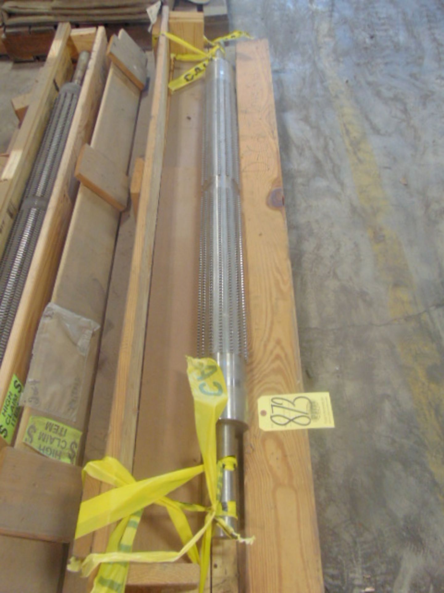 LOT OF CONVEYOR TAIL ROLLS (4), assorted (Located in bldg. 8) - Image 2 of 5