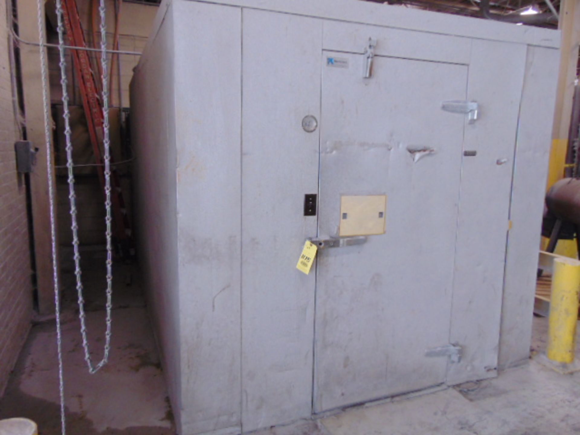 THERMAL-KOOL WALK-IN COOLER, approx. 6’W. x 12’ dp., unitized chiller, insulated panel
