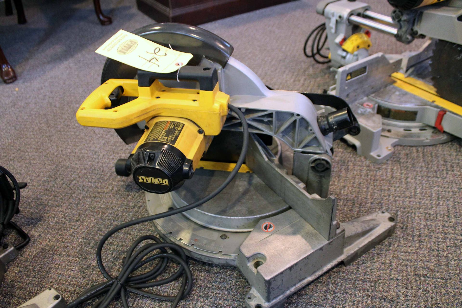 COMPOUND MITER SAW, DEWALT DW705, 12" (Located at: Offshore Clamps & Protectors, 435 Spring Hill - Image 2 of 2