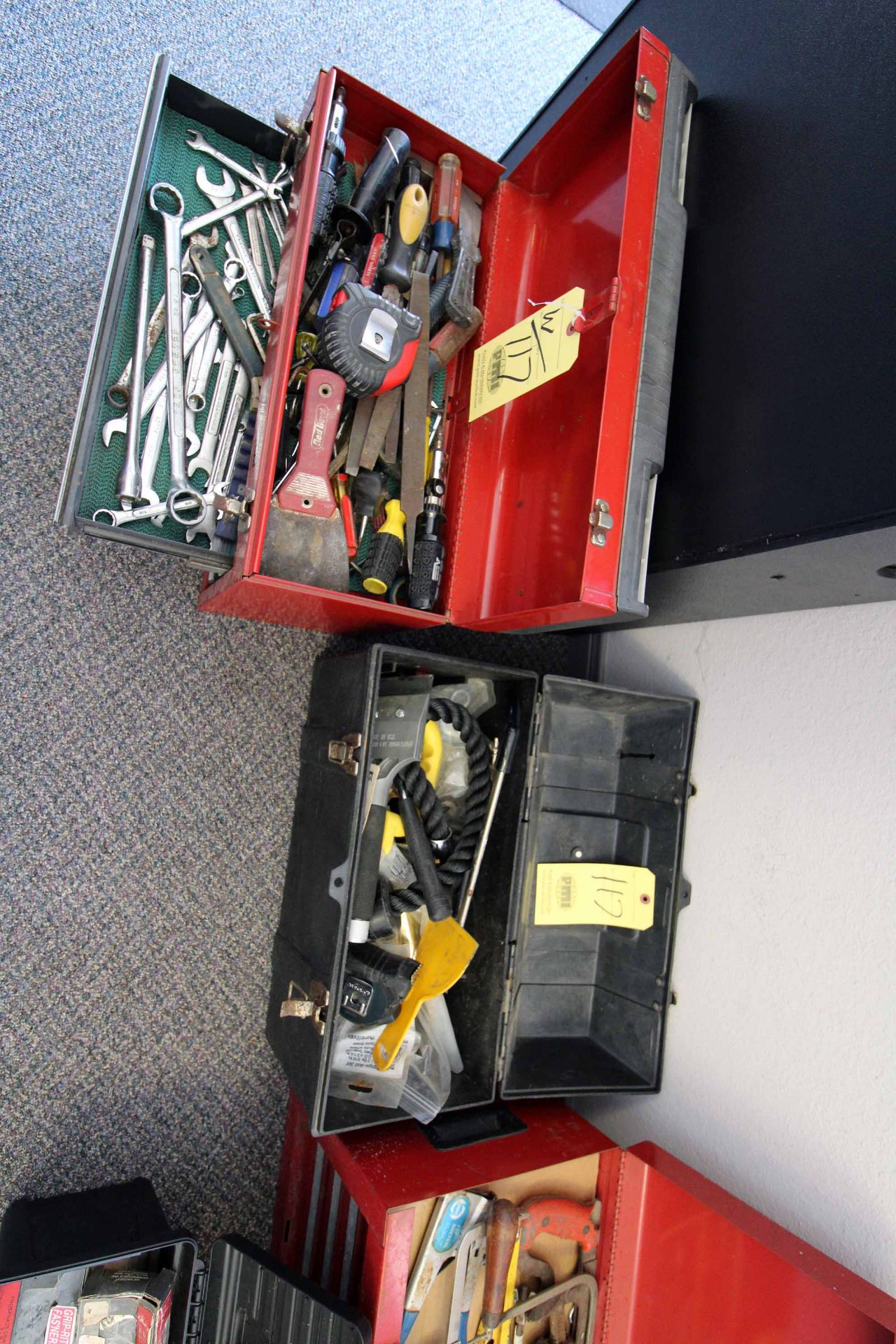 LOT OF TOOLBOXES (2), w/contents (Located at: Offshore Clamps & Protectors, 435 Spring Hill Dr.,