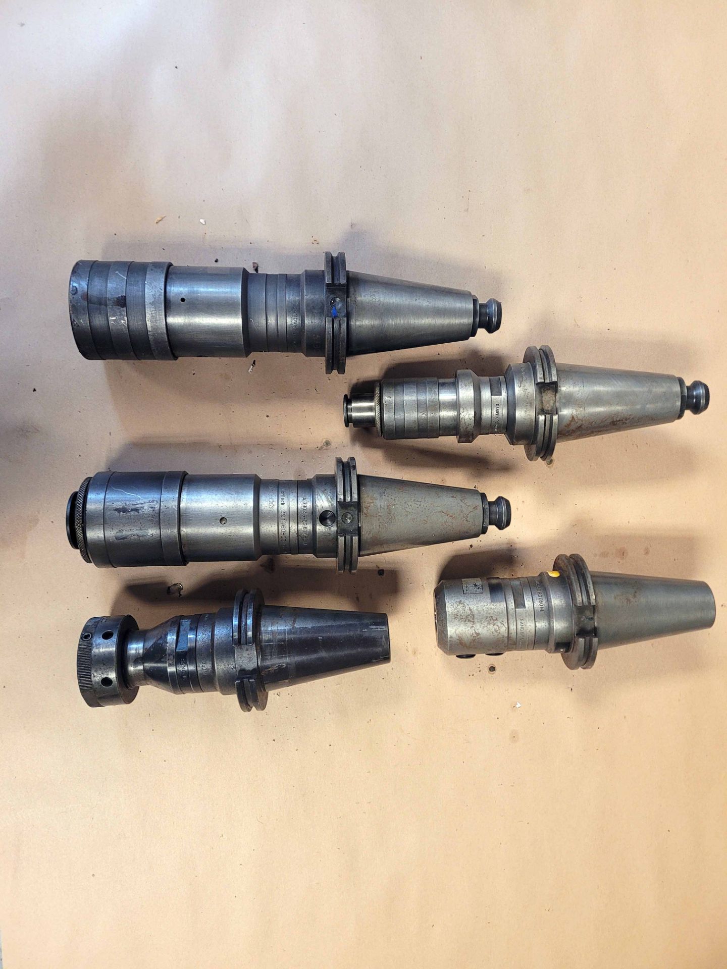 LOT OF (5) SANDVIK COROMANT VARILOCK CAT-50 TAPPING/ COLLET CHUCKS, assorted (Packing & Crating - Image 2 of 5