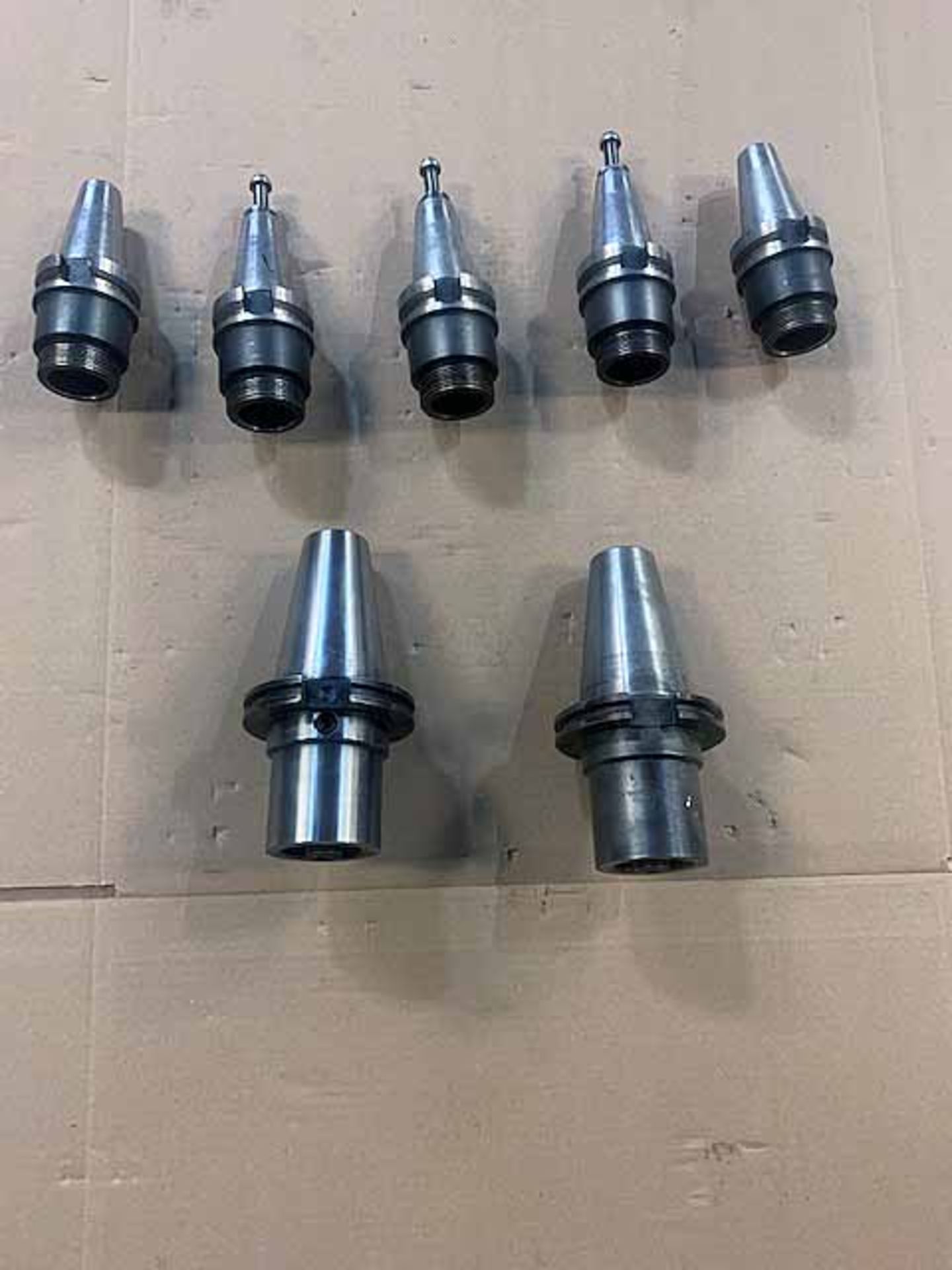 LOT CONSISTING OF: (5) Lyndex BT40 B4007-1000 TG100 collet chucks & (2) Sandvik Coromant Capto - Image 2 of 2