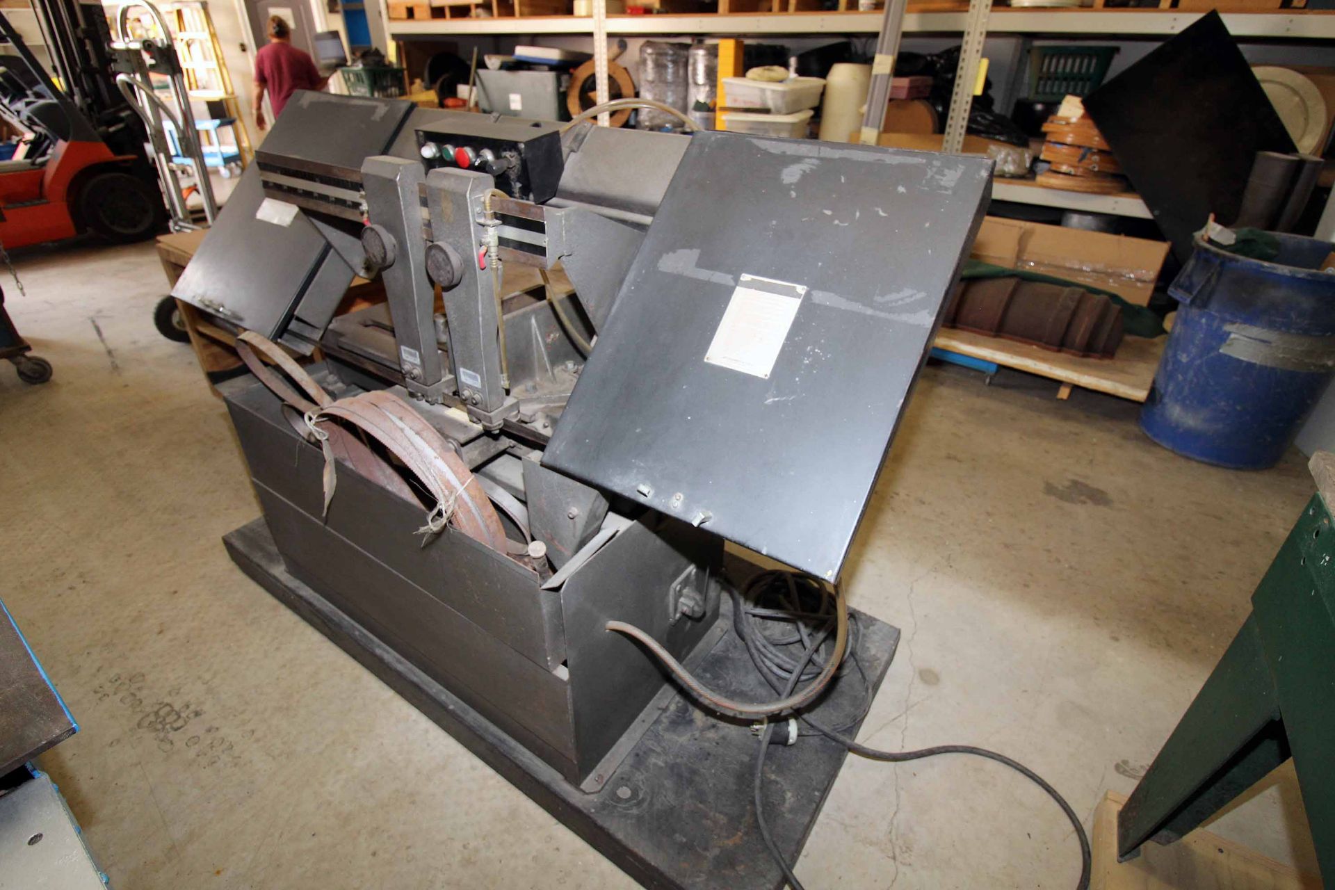 HORIZONTAL BANDSAW, JET 11" MDL. HBS-11M, 2 HP motor, S/N 212921980 (Located at: Offshore Clamps &