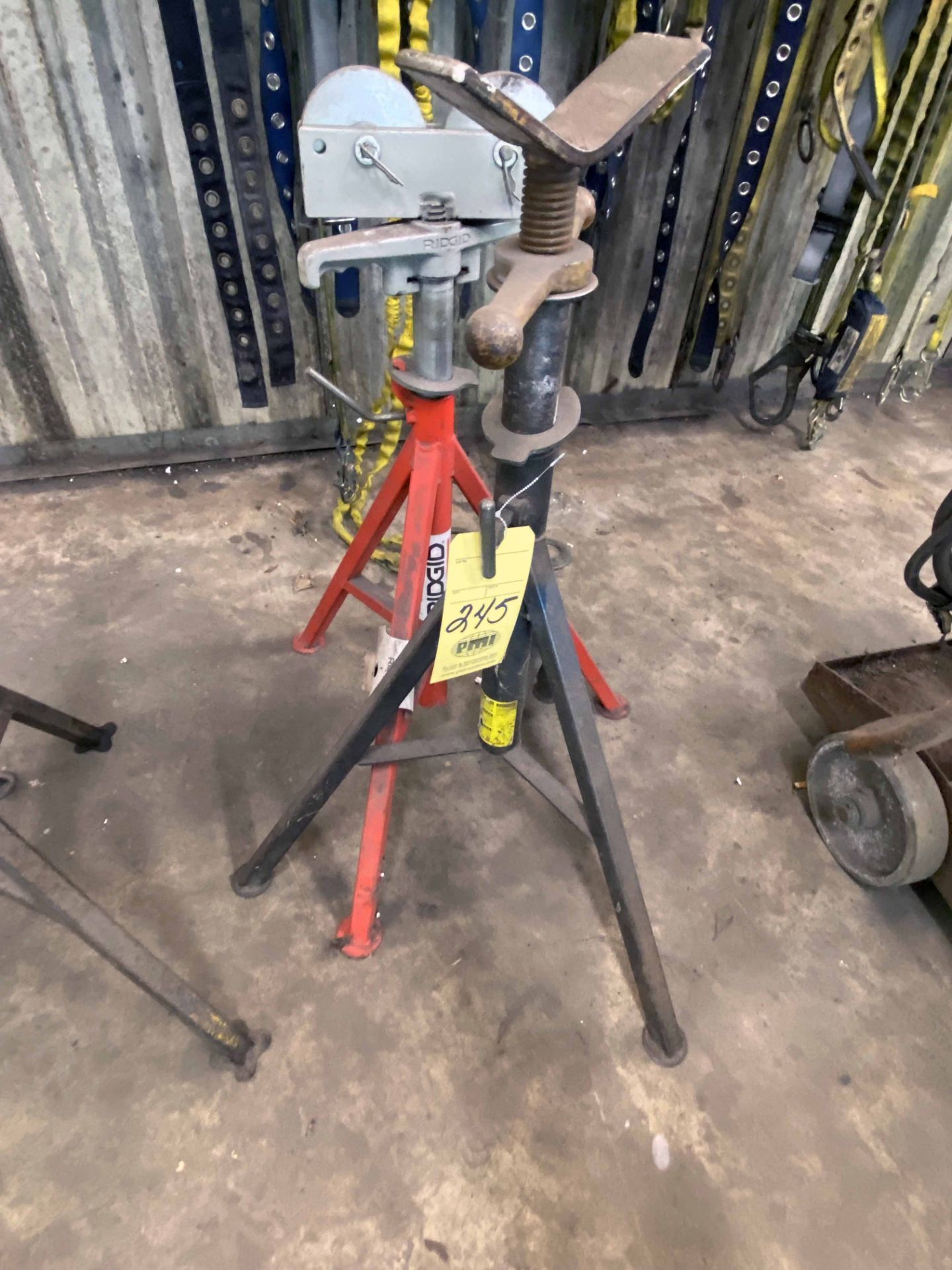 LOT OF PIPE STANDS (one set) (Located at: Summit Seals, 750 Archie Street, Vidor, TX 77662)