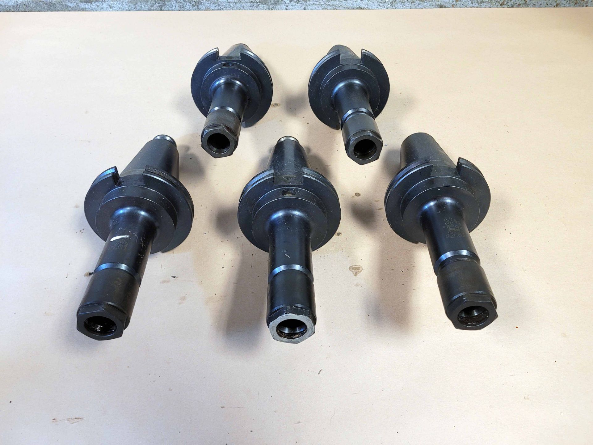 LOT OF (6) PARLEC C50-18DC6 DA180 COLLET CHUCKS (6.15" PRO) (Packing & Crating Charge $20.00) ( - Image 4 of 7