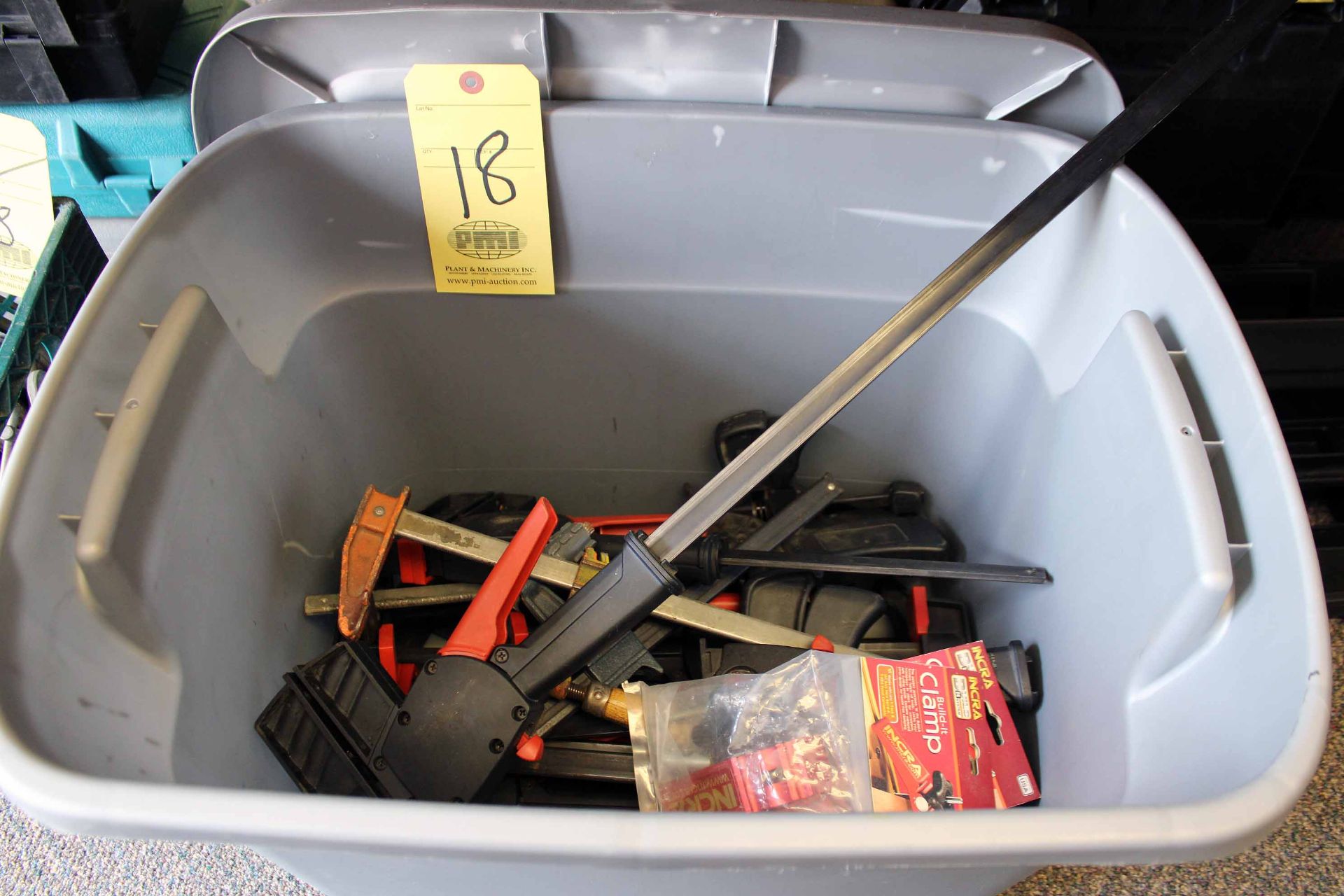 LOT OF QUICK CLAMPS & C-CLAMPS (Located at: Offshore Clamps & Protectors, 435 Spring Hill Dr.,