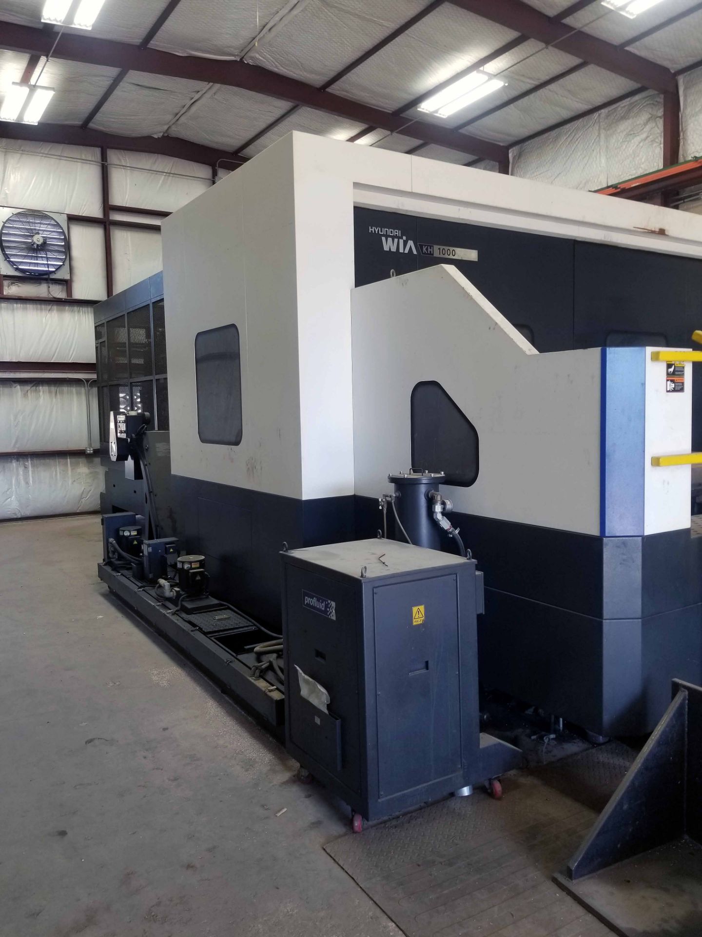 5-AXIS CNC HORIZONTAL MACHINING CENTER, HYUNDAI WIA MDL. KH1000, new 2016, Fanuc Series 31i, NC - Image 3 of 11