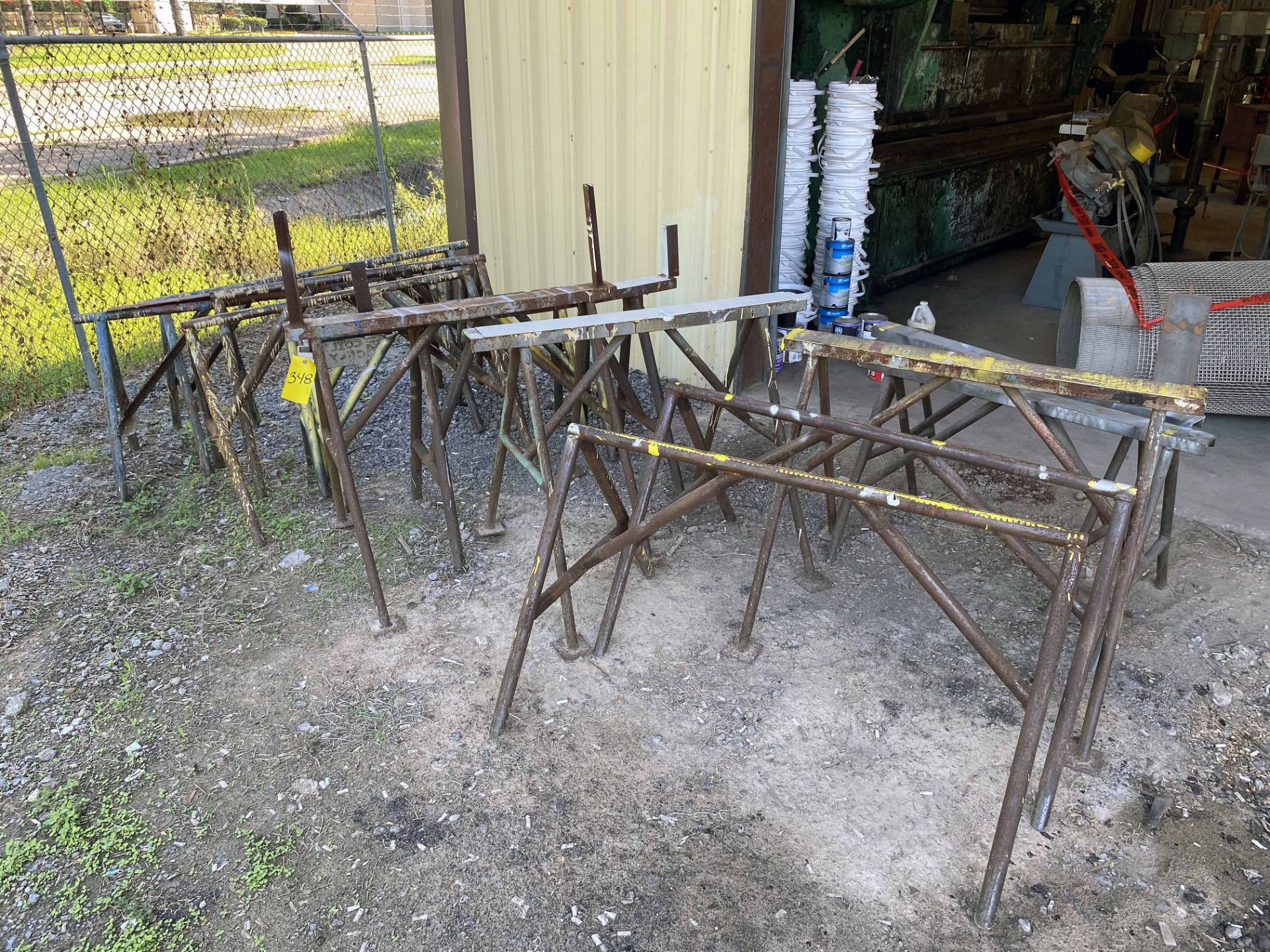 LOT OF SAW HORSES (Located at: Summit Seals, 750 Archie Street, Vidor, TX 77662)