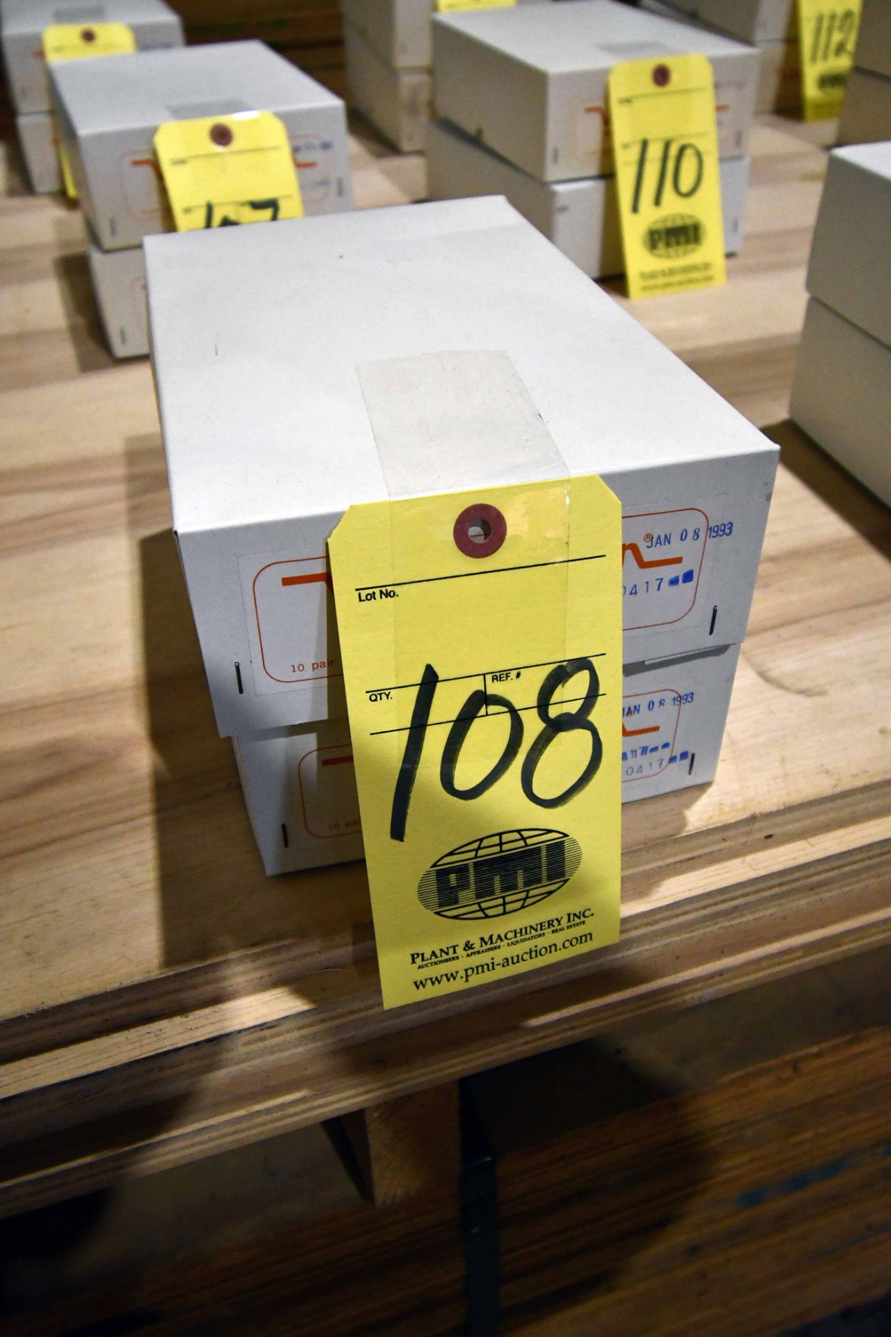LOT OF SAFETY GLASSES, VALLEN VISION (in two boxes) (Located at: Tri R Erecting, 26535 FM 2978,