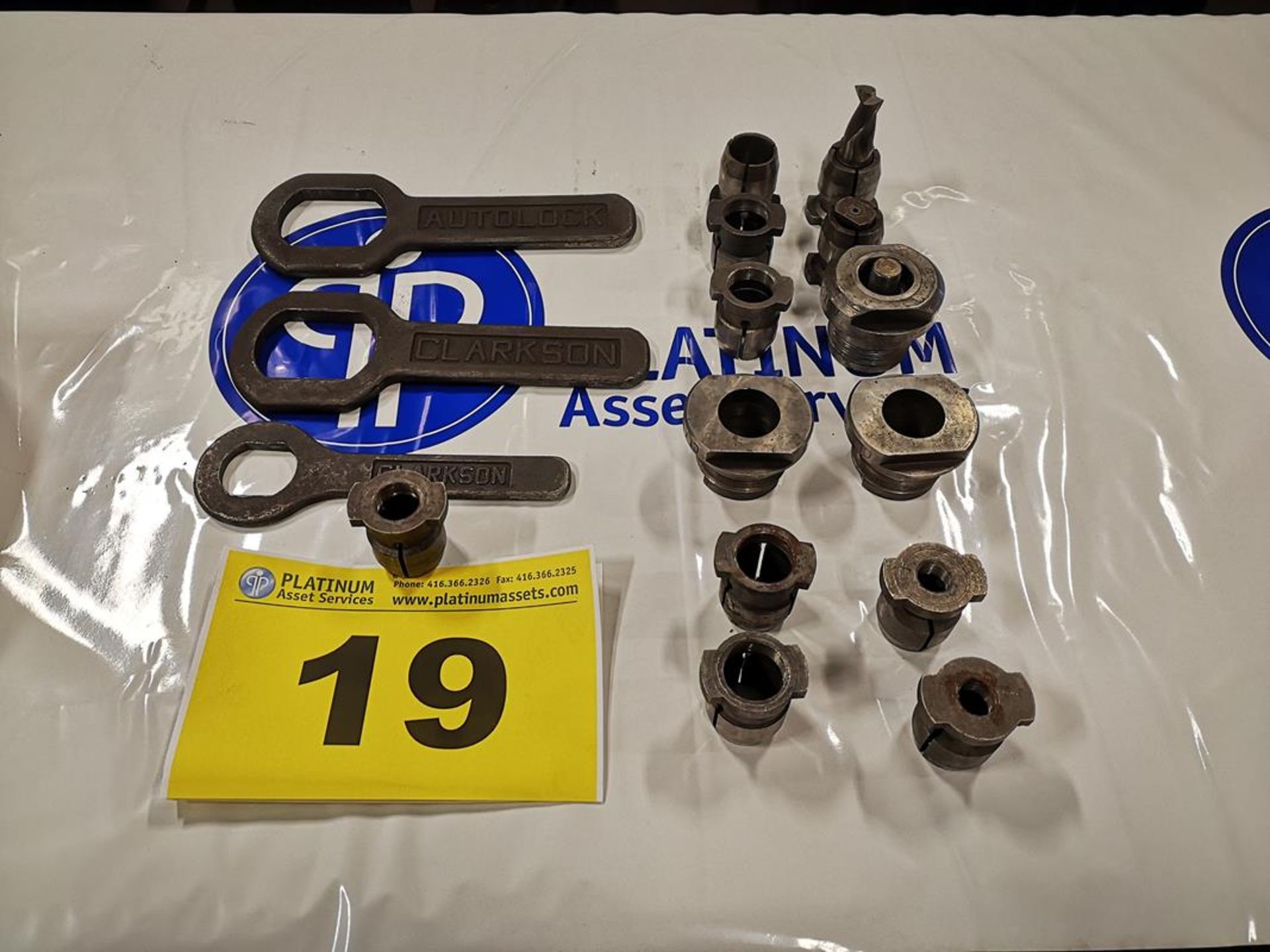 CLAKSON, AUTOLOCK QUICK CHANGE COLLET SET