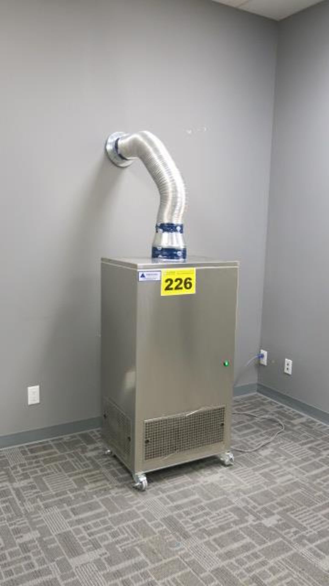 ATMOS-TECH INDUSTRIES, AP800-SS/EDS, STAINLESS STEEL ENCLOSURE HEPA AIR ...