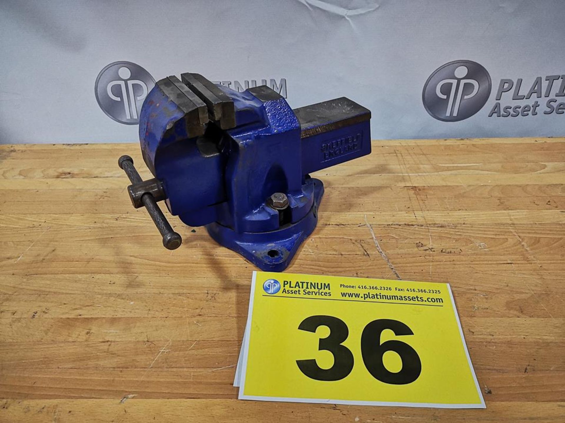 RECORD, BENCH VISE, 4" JAW WIDTH