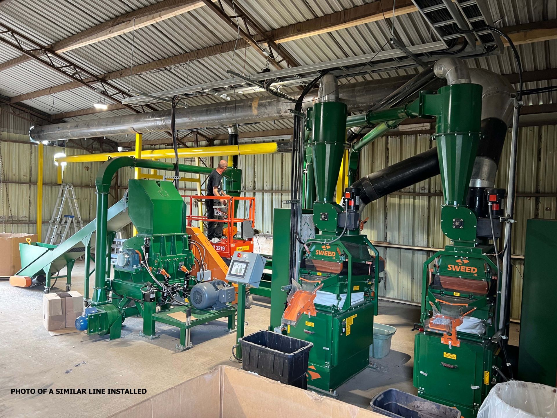 NEW (2019) NEVER USED SWEED, WIRE AND CABLE SEPARATION SYSTEM - SEE PDF FOR LINE SPECS