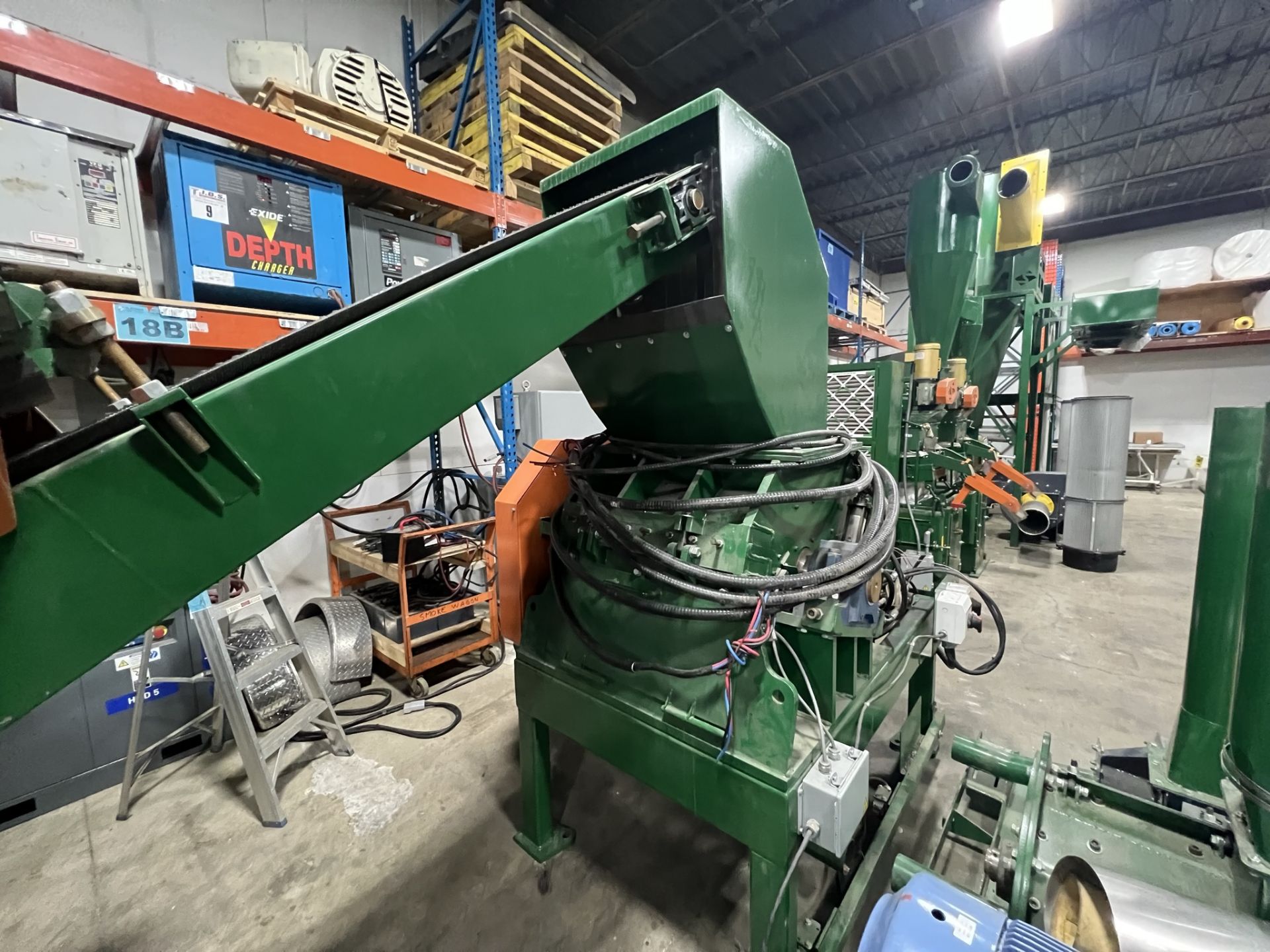 NOT A BIDDING LOT - SWEEED, 40 HP, GRANULATOR