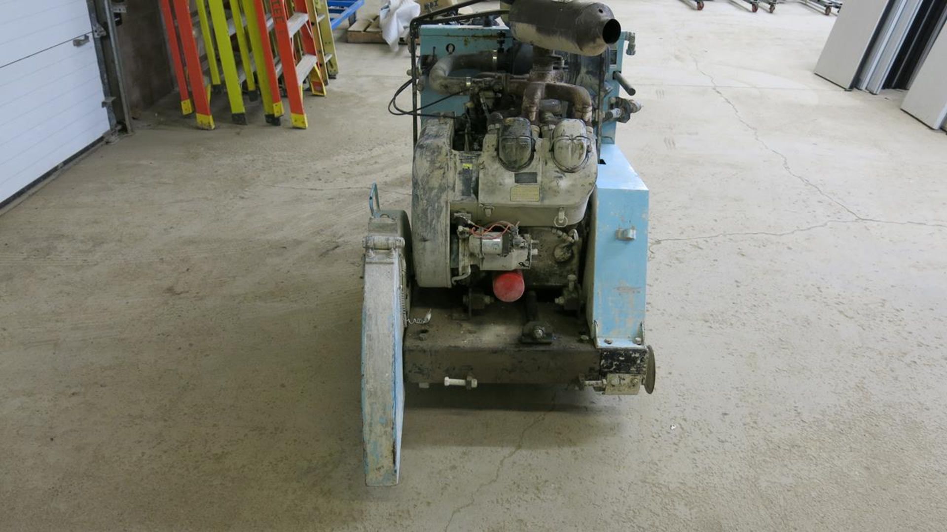 TARGET, PRO65III, DIESEL, WALK BEHIND, CONCRETE CUTTING SAW, 254 HOURS, S/N 406782 - Image 3 of 6