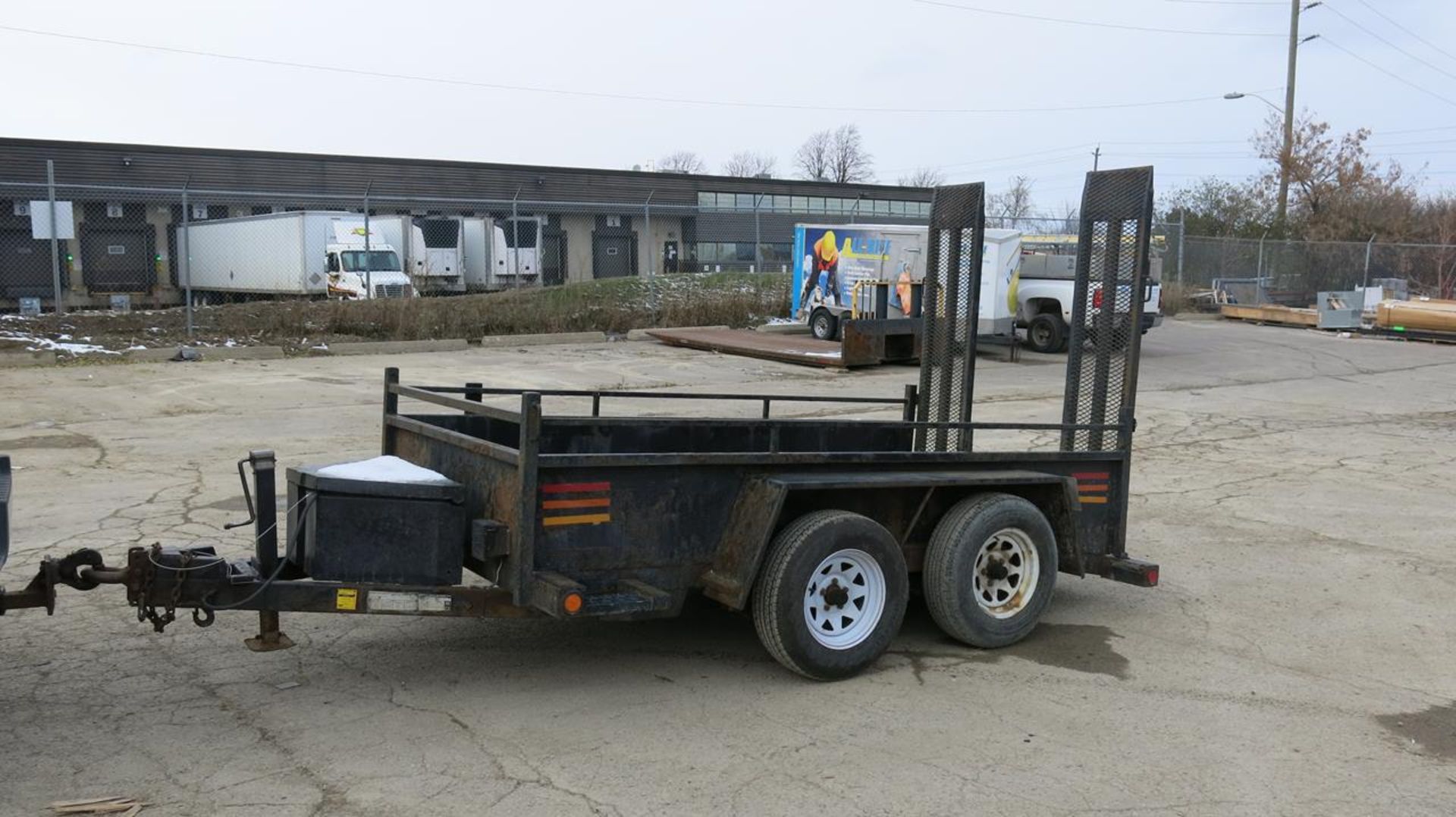 KANGAROO, DUAL AXLE, SCISSOR LIFT TRAILER (TRAILER ONLY), 2016, VIN# 2K92TKFB8GB073802 - Image 2 of 8