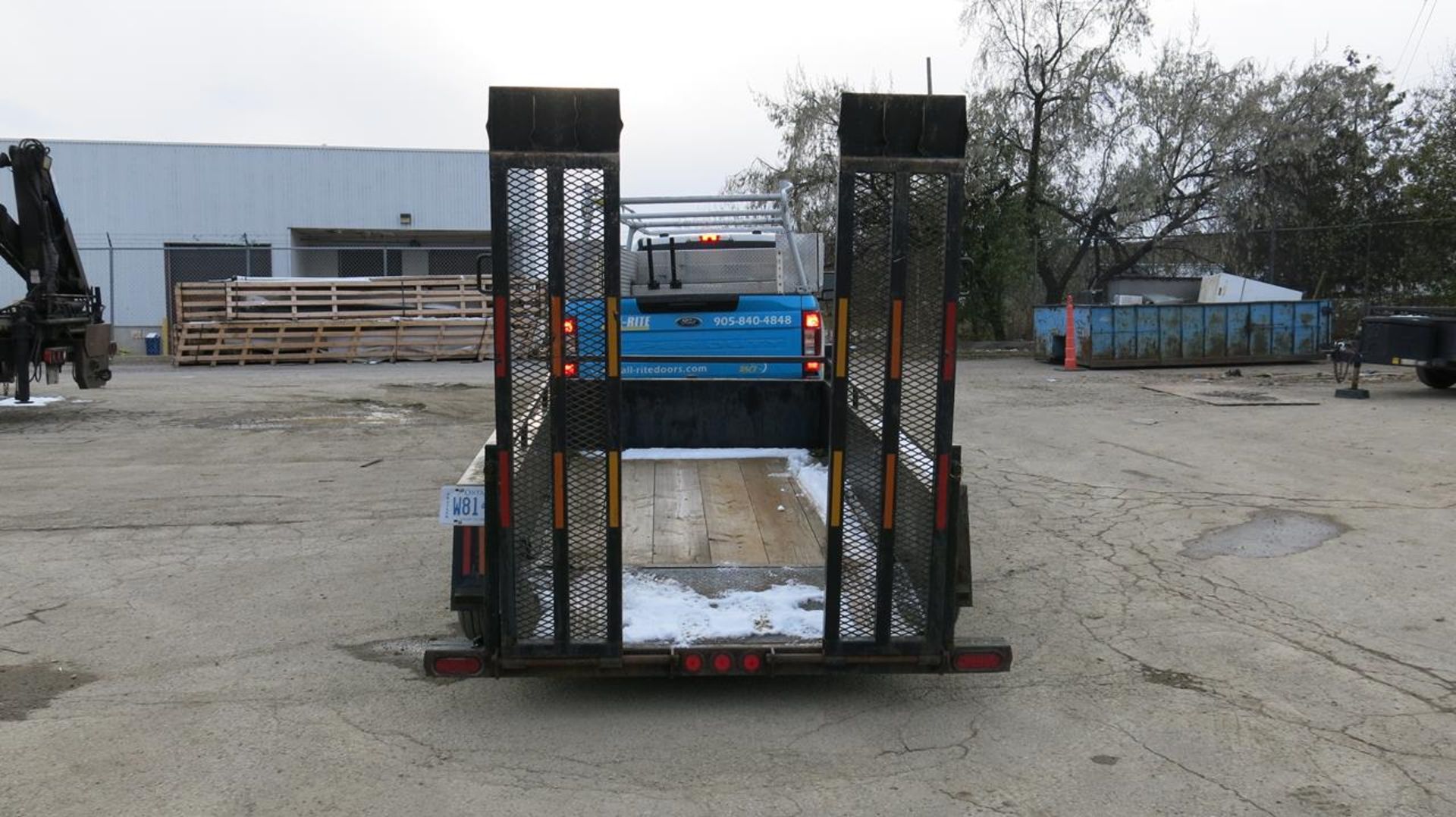 KANGAROO, DUAL AXLE, SCISSOR LIFT TRAILER (TRAILER ONLY), 2016, VIN# 2K92TKFB8GB073802 - Image 4 of 8