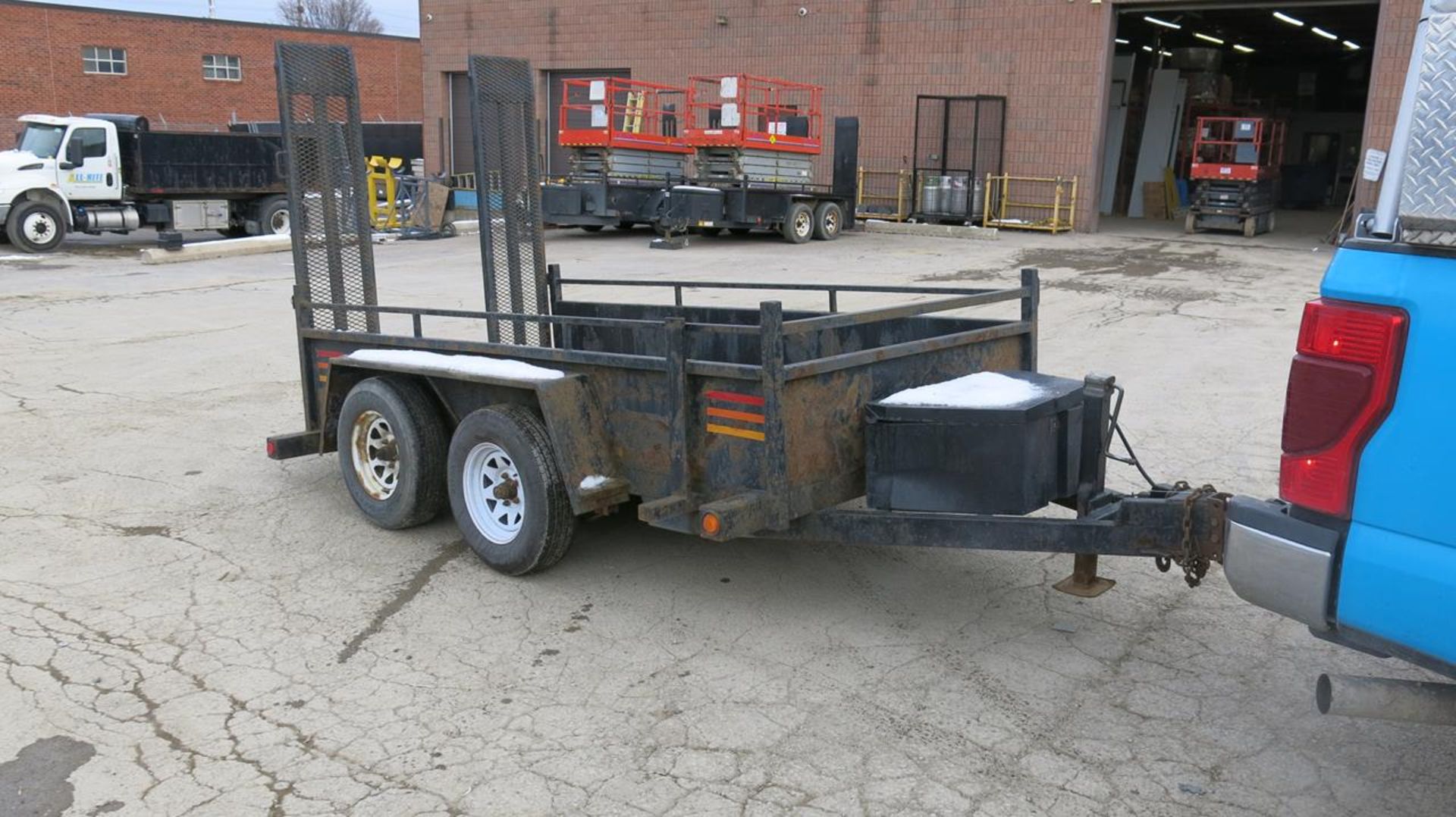 KANGAROO, DUAL AXLE, SCISSOR LIFT TRAILER (TRAILER ONLY), 2016, VIN# 2K92TKFB8GB073802 - Image 6 of 8