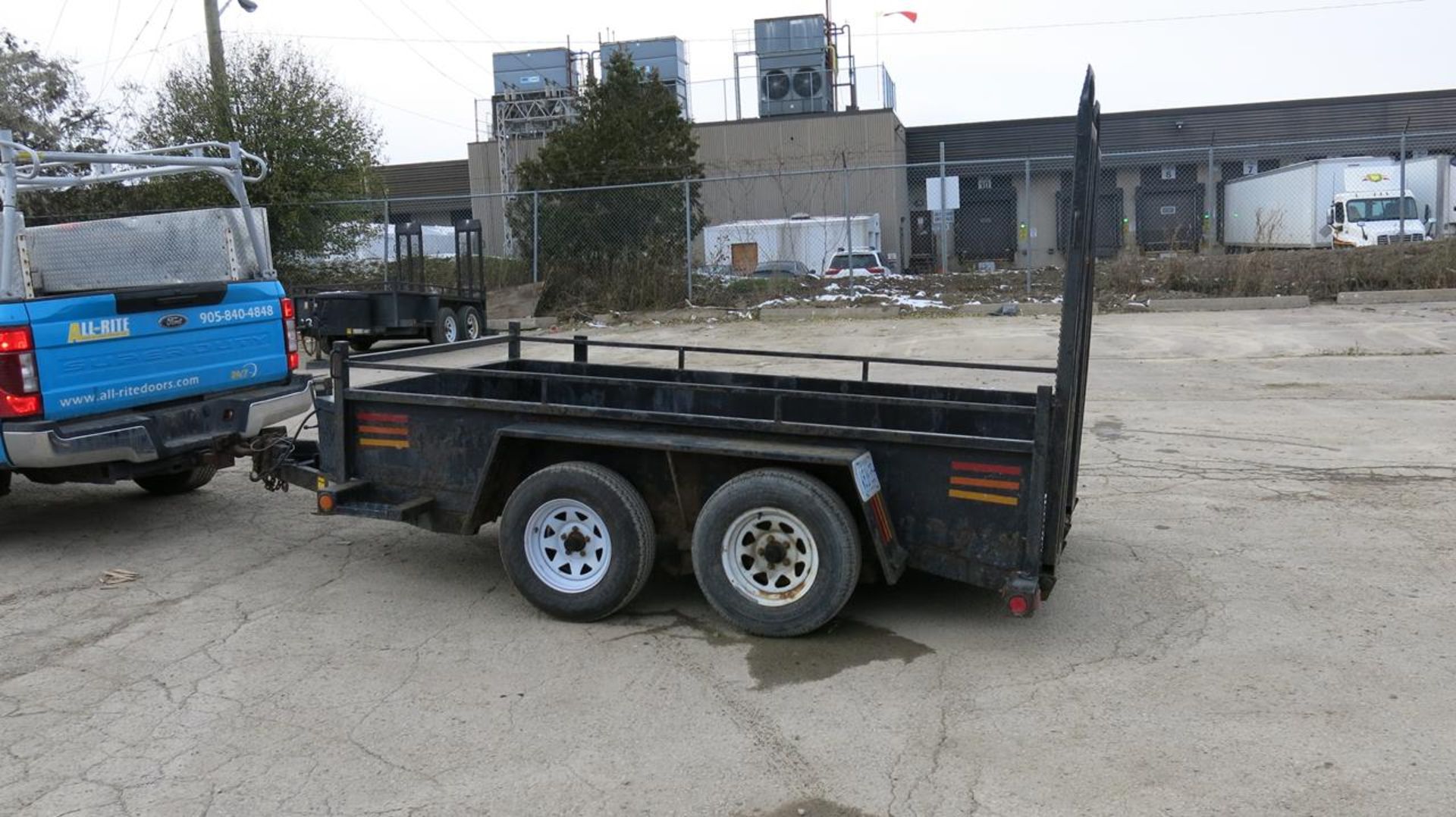 KANGAROO, DUAL AXLE, SCISSOR LIFT TRAILER (TRAILER ONLY), 2016, VIN# 2K92TKFB8GB073802 - Image 3 of 8