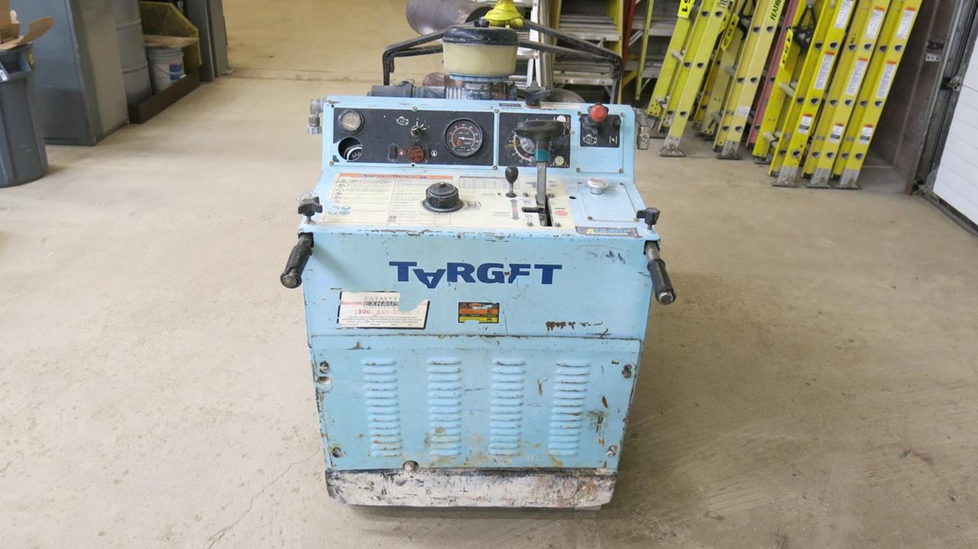 TARGET, PRO65III, DIESEL, WALK BEHIND, CONCRETE CUTTING SAW, 254 HOURS, S/N 406782 - Image 4 of 6