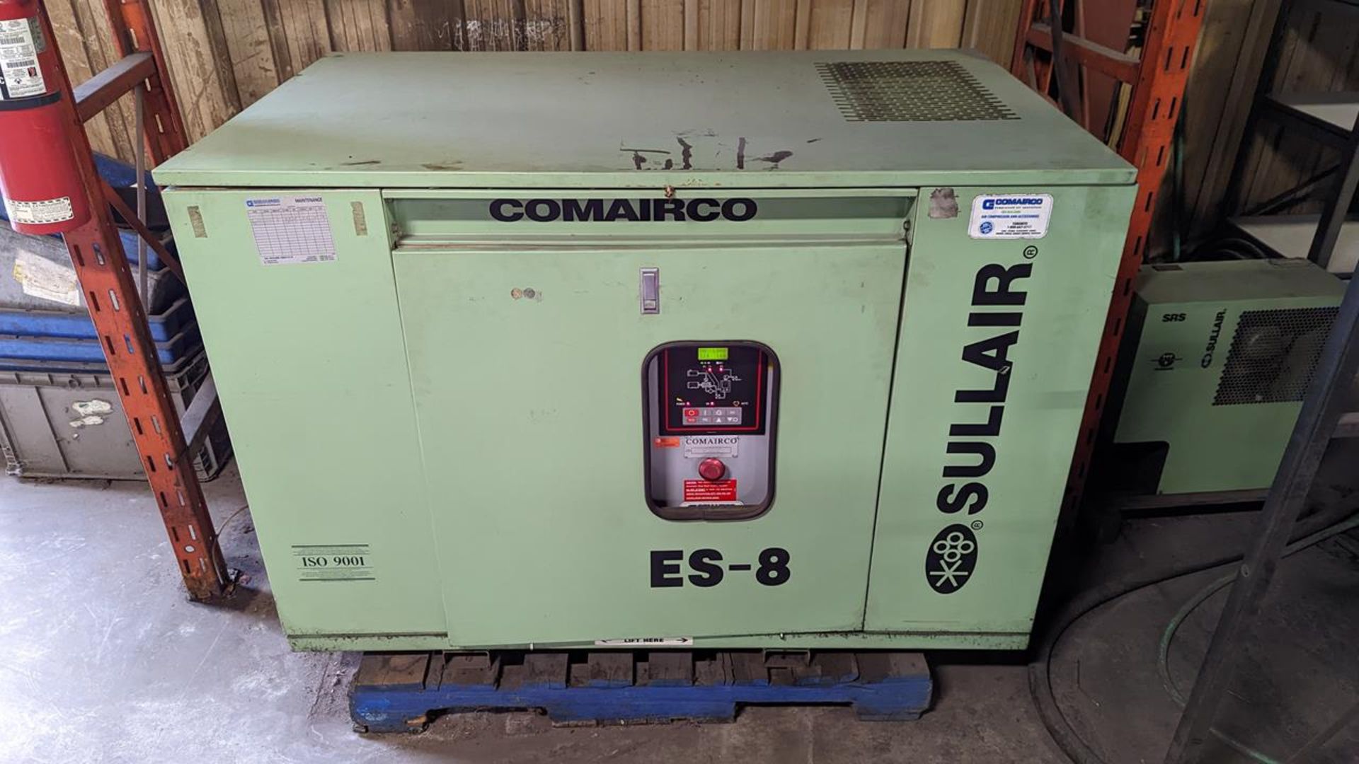 SULLAIR, ES8-20HACAC, 20 HP, ROTARY SCREW AIR COMPRESSOR, S/N 003-120503 - Image 2 of 10