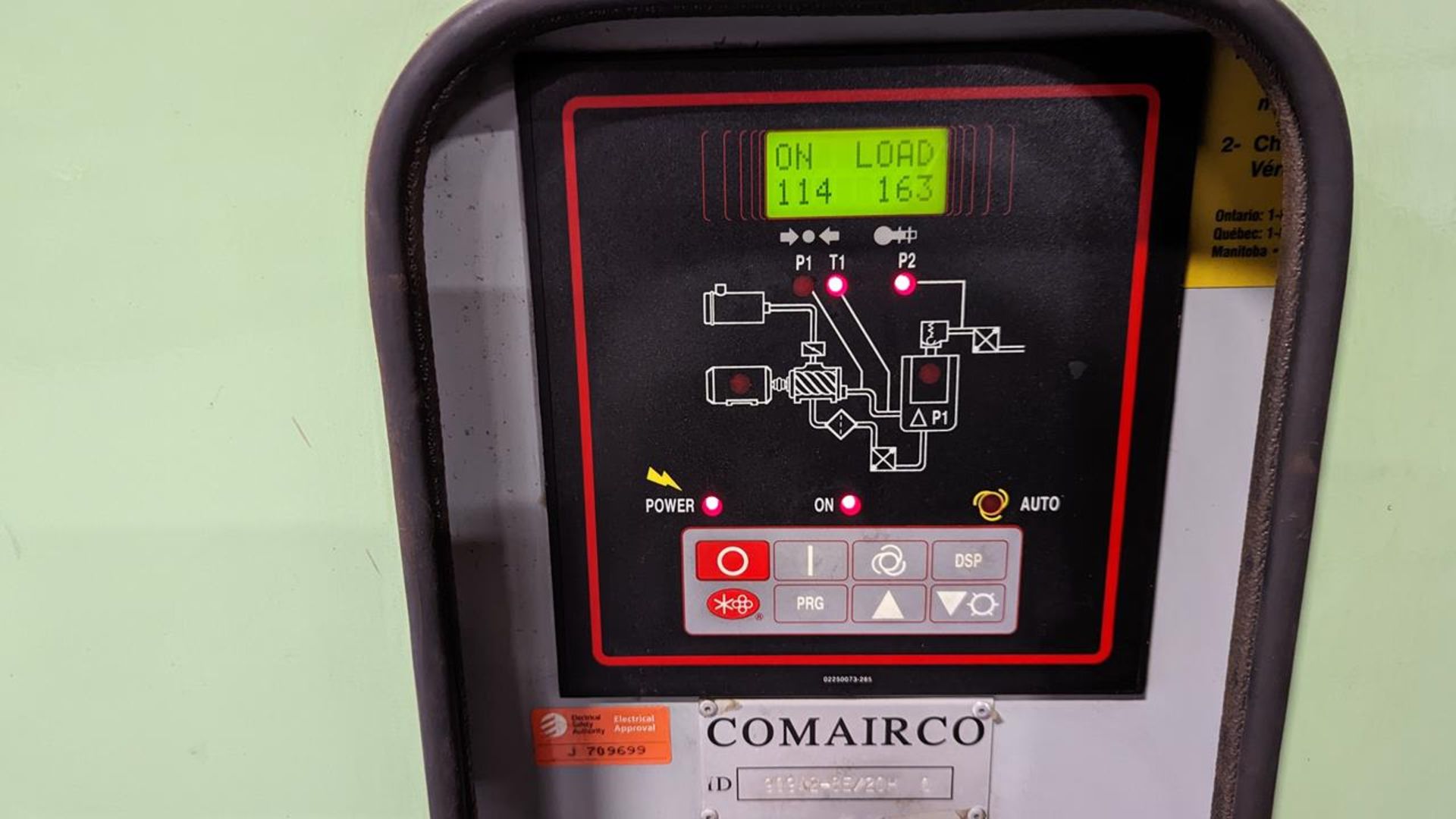 SULLAIR, ES8-20HACAC, 20 HP, ROTARY SCREW AIR COMPRESSOR, S/N 003-120503 - Image 3 of 10