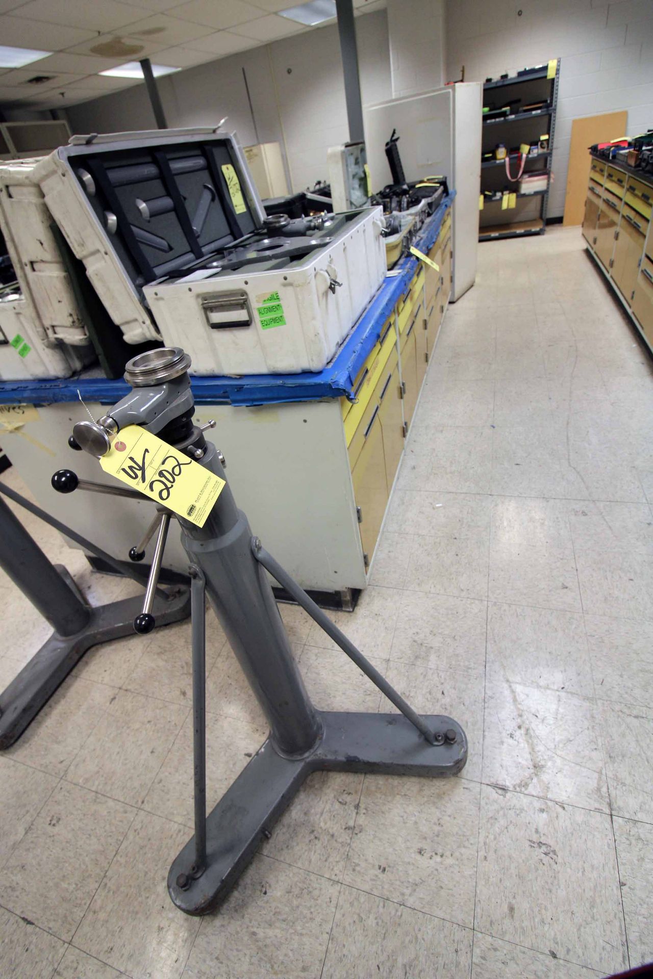 BRUNSON PRECISION SIGHT LEVEL, BRUNSON JIB TRANSIT MDL. 76-RH, w/ calibration certificates, w/