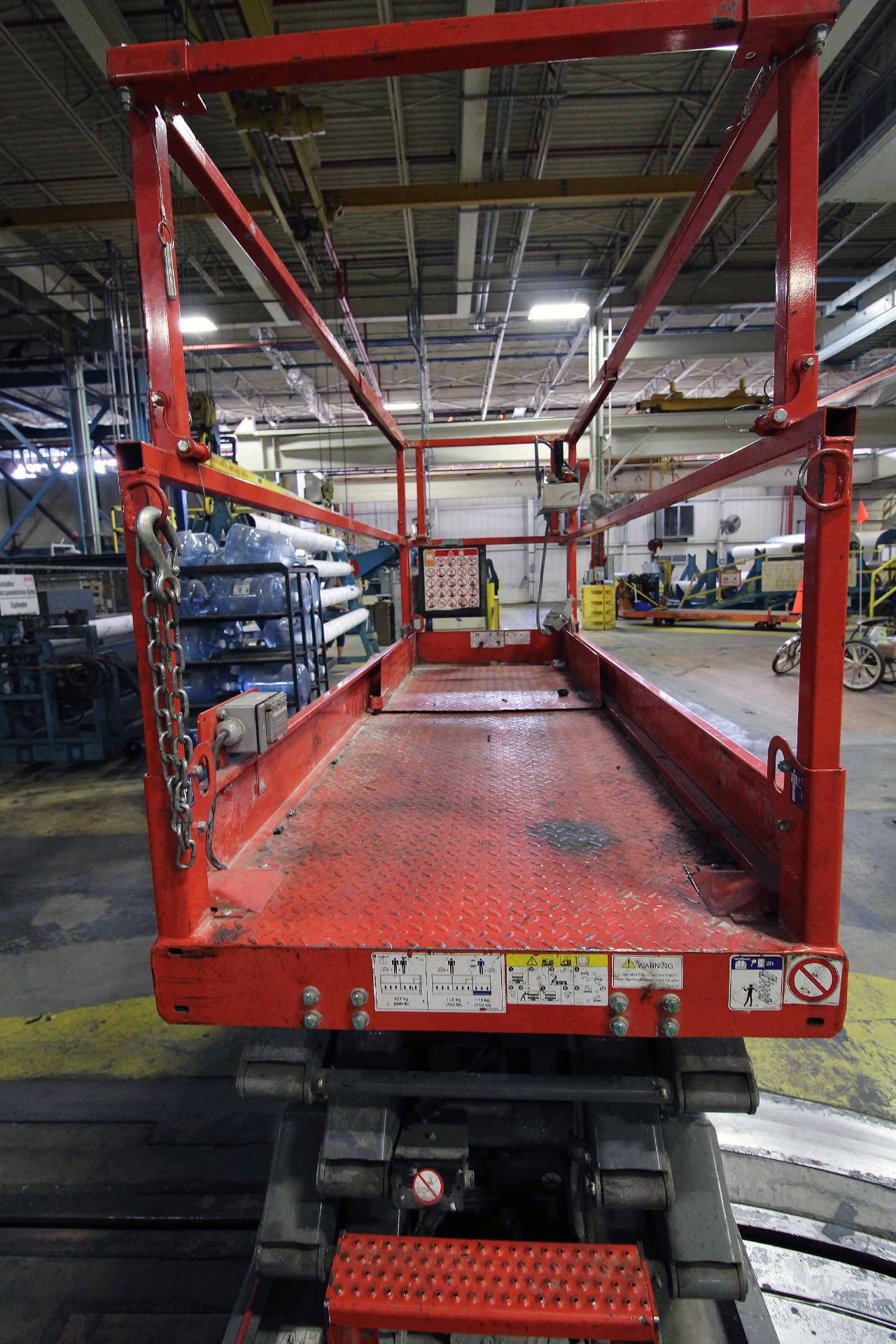 SELF-PROPELLED SCISSOR LIFT, SKYJACK MDL. SJ33226, new 2019, 500 lb. platform cap., 26’ drive - Image 5 of 6